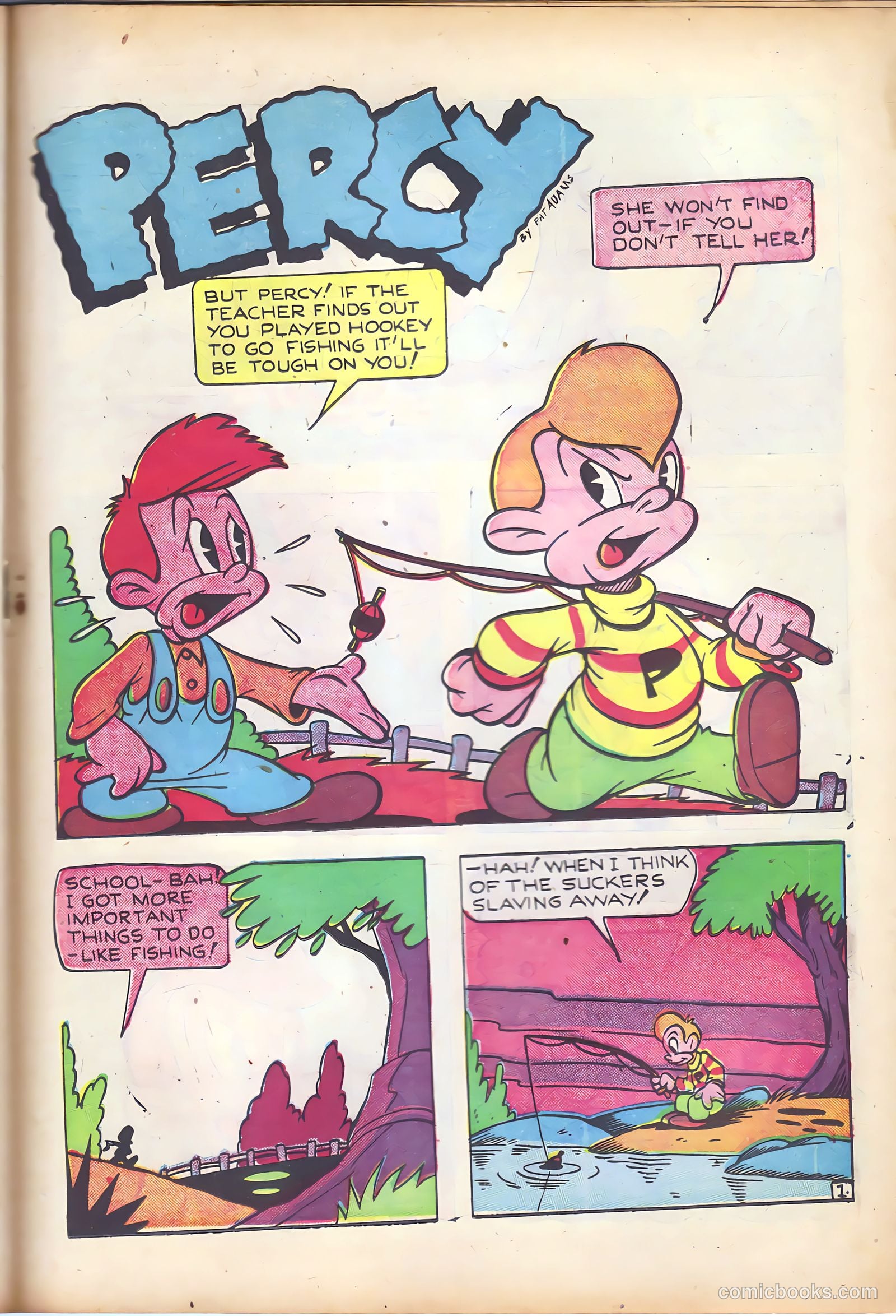 All Top Comics #2 (1946) — page 19 of 36