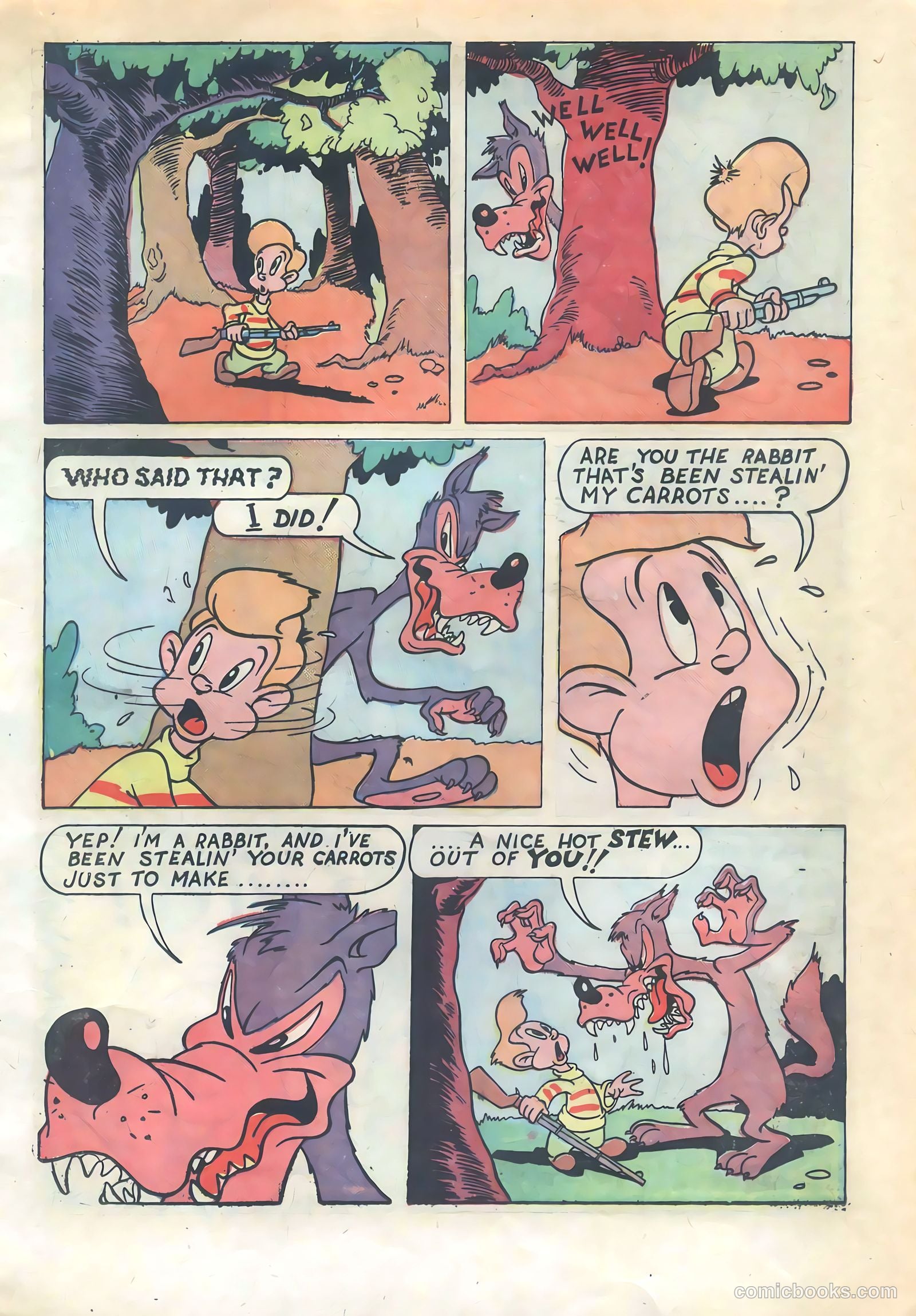 All Top Comics #3 (1946) — page 17 of 36