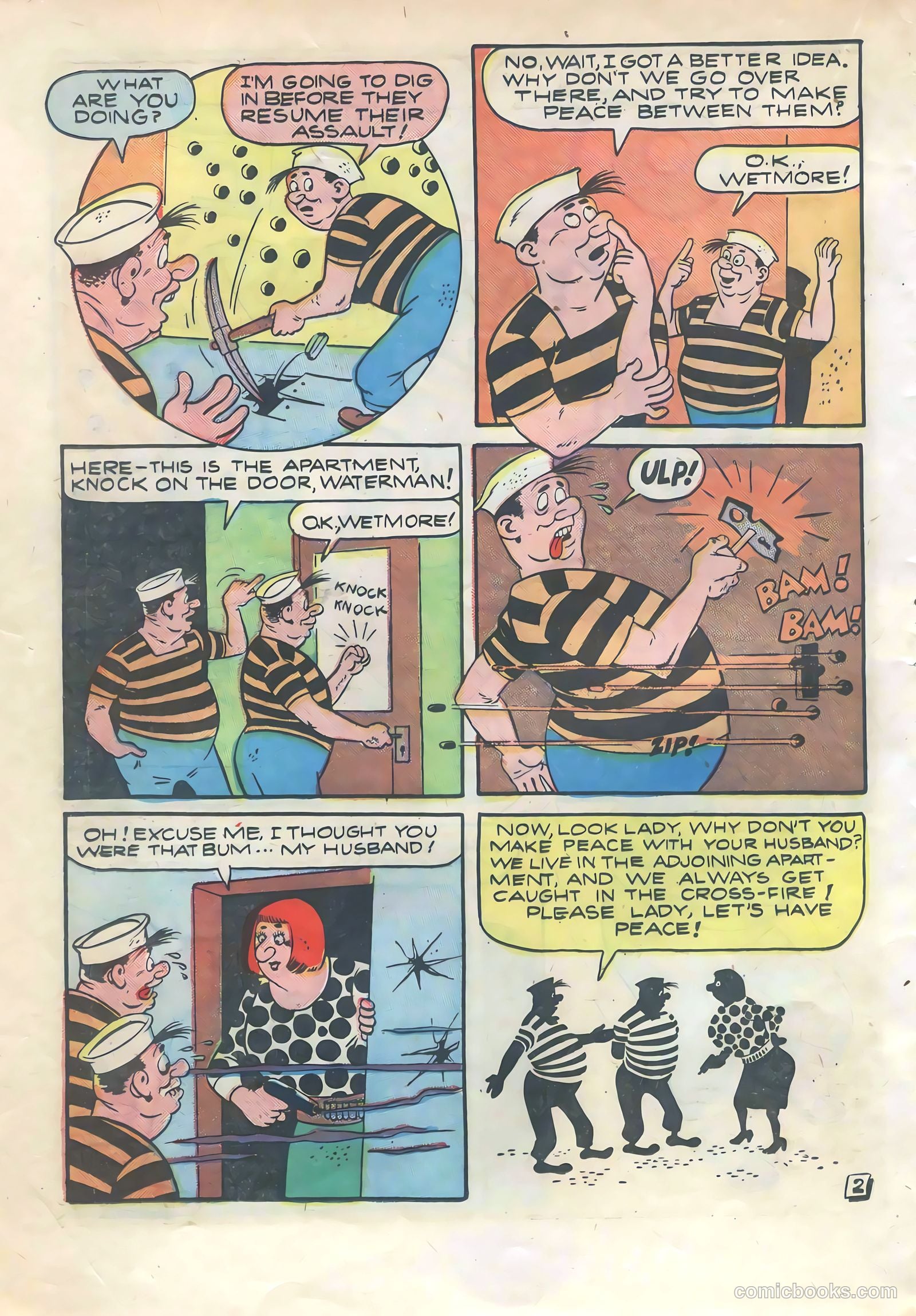 All Top Comics #3 (1946) — page 22 of 36