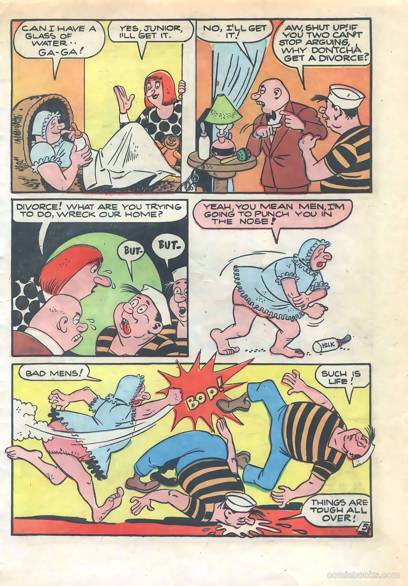 All Top Comics #3 (1946) — page 25 of 36
