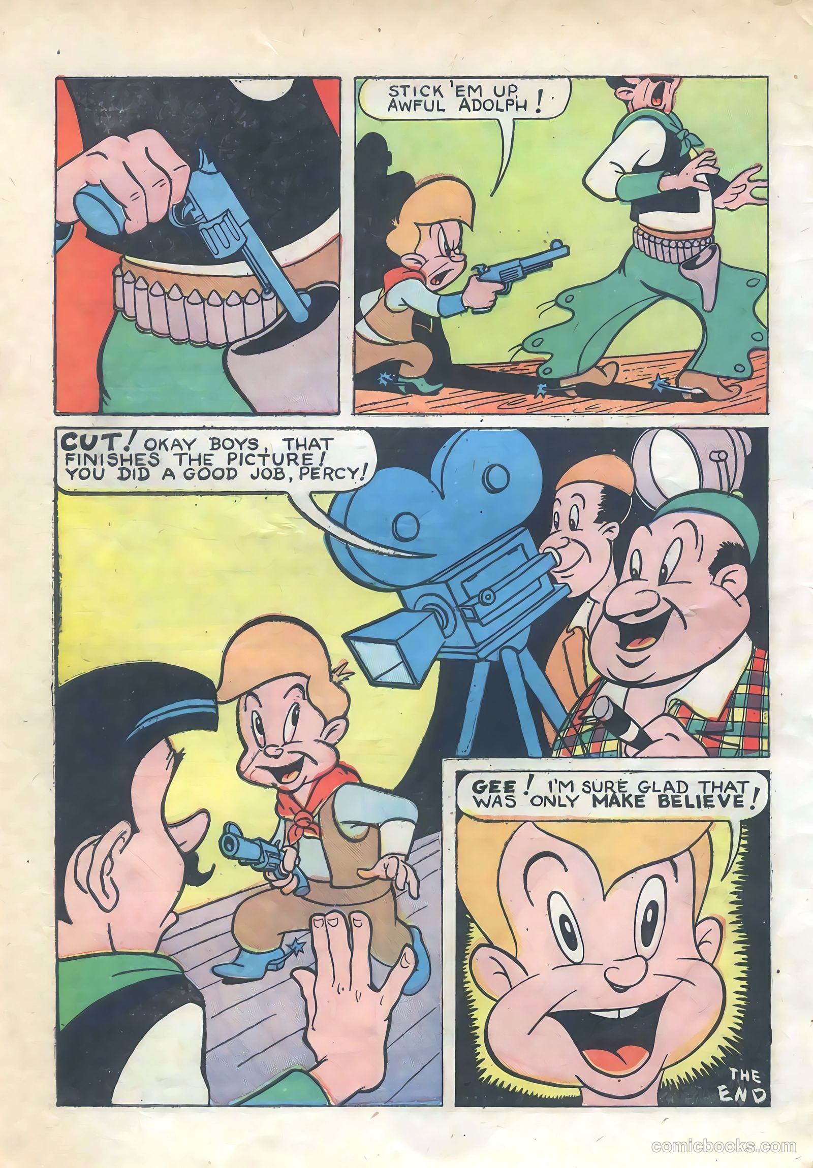 All Top Comics #3 (1946) — page 32 of 36