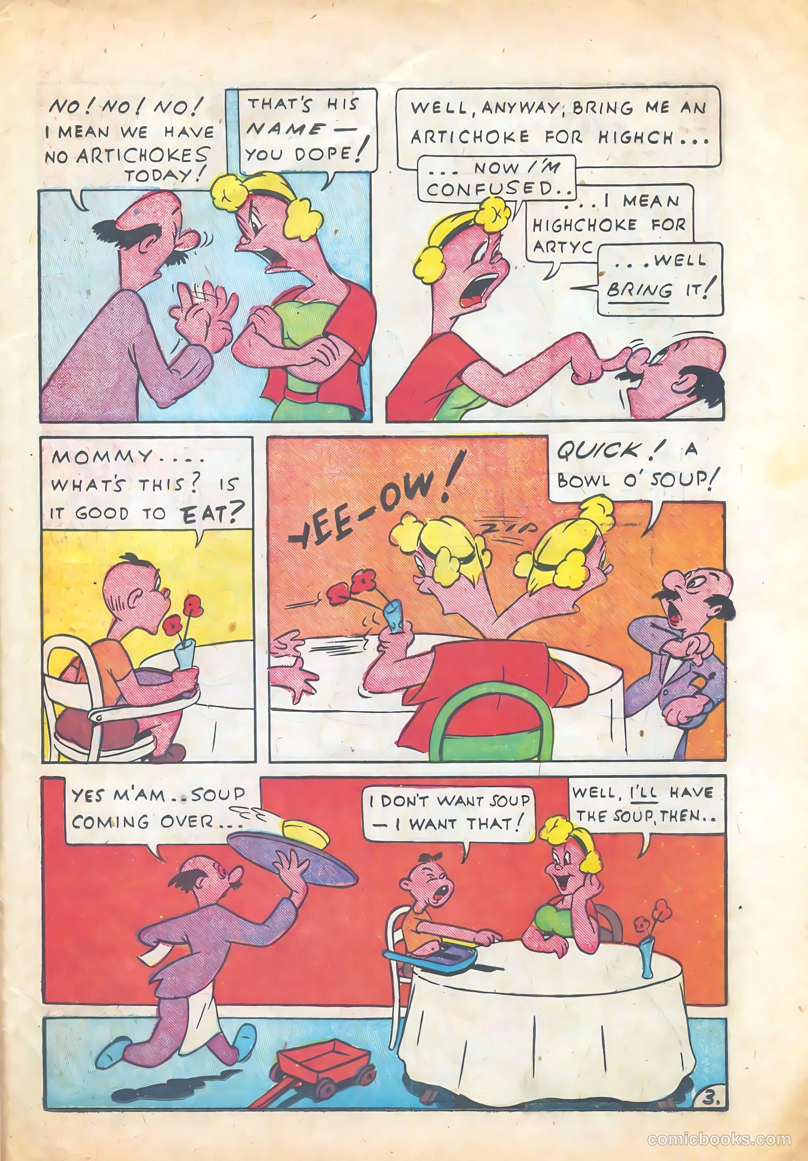 All Top Comics #4 (1946) — page 23 of 36