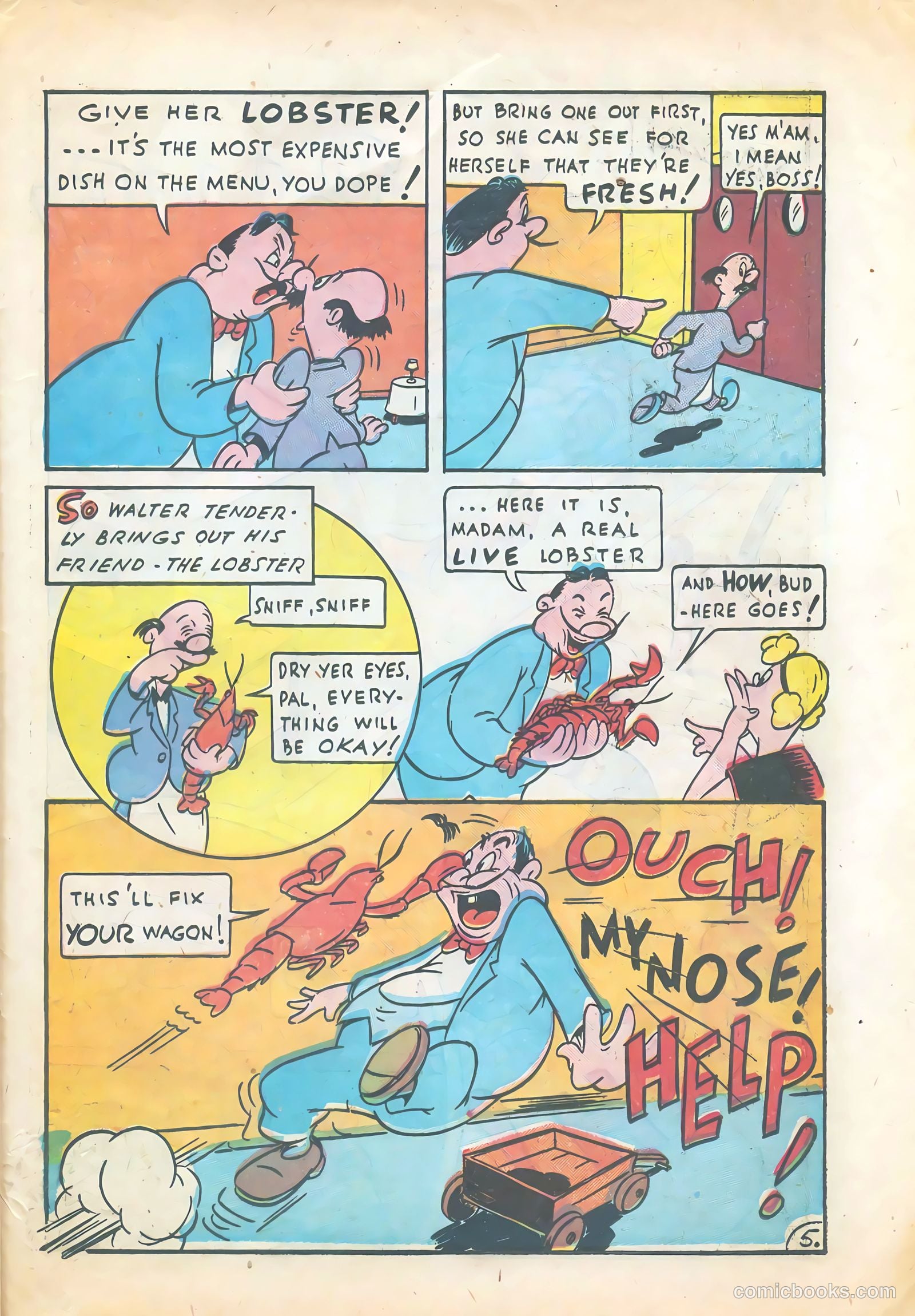 All Top Comics #4 (1946) — page 25 of 36