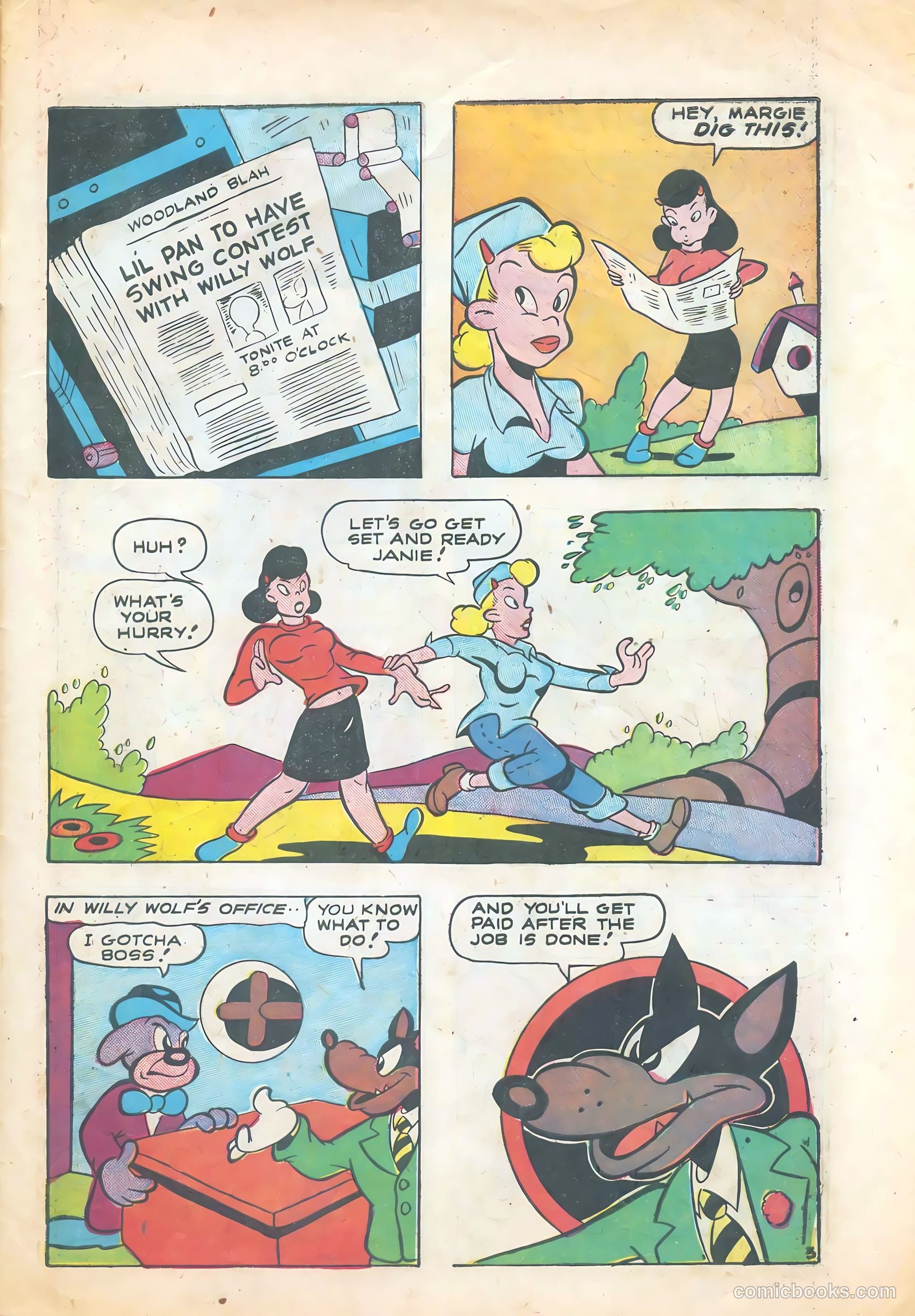 All Top Comics #4 (1946) — page 29 of 36