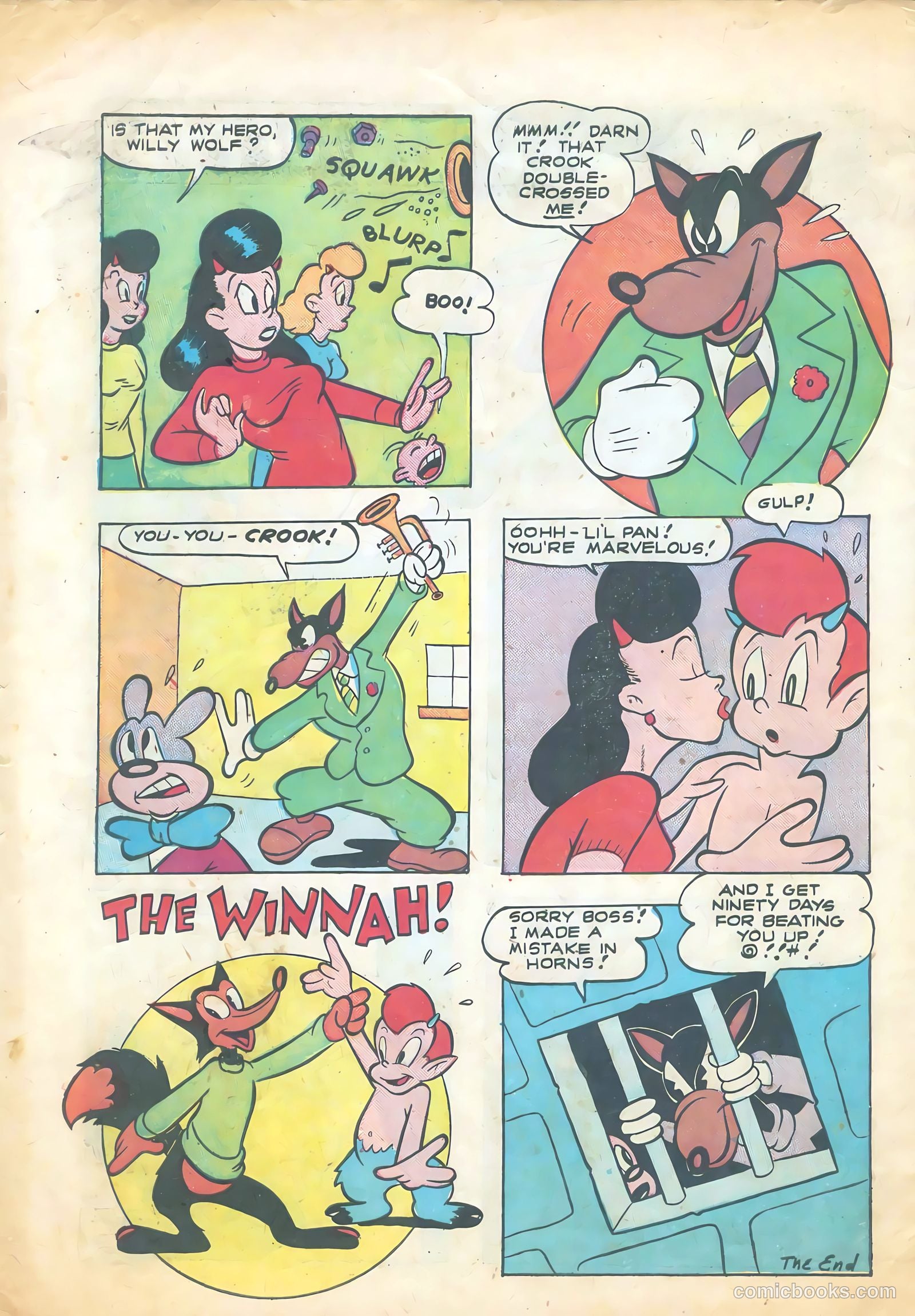 All Top Comics #4 (1946) — page 32 of 36