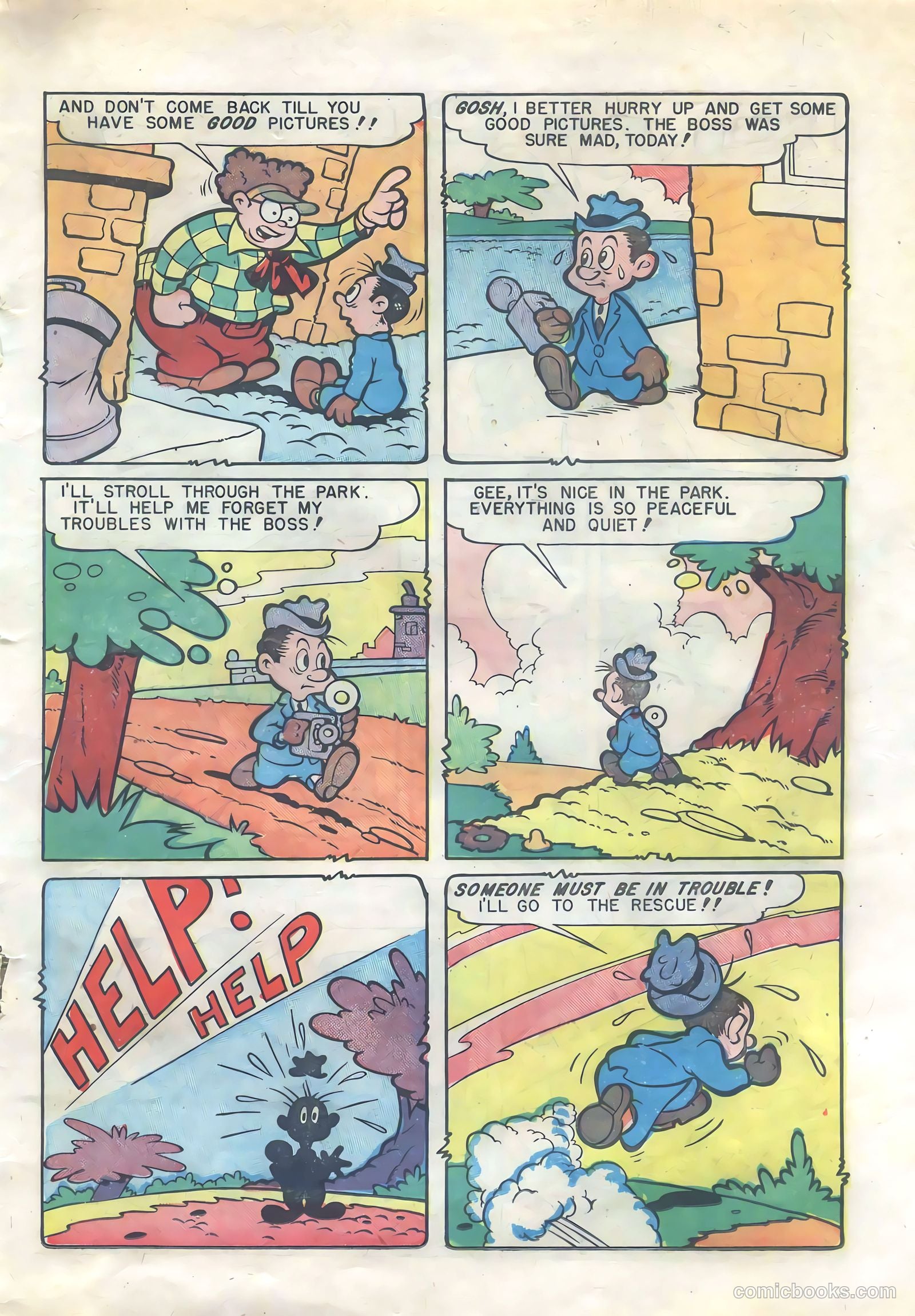 All Top Comics #5 (1947) — page 19 of 36