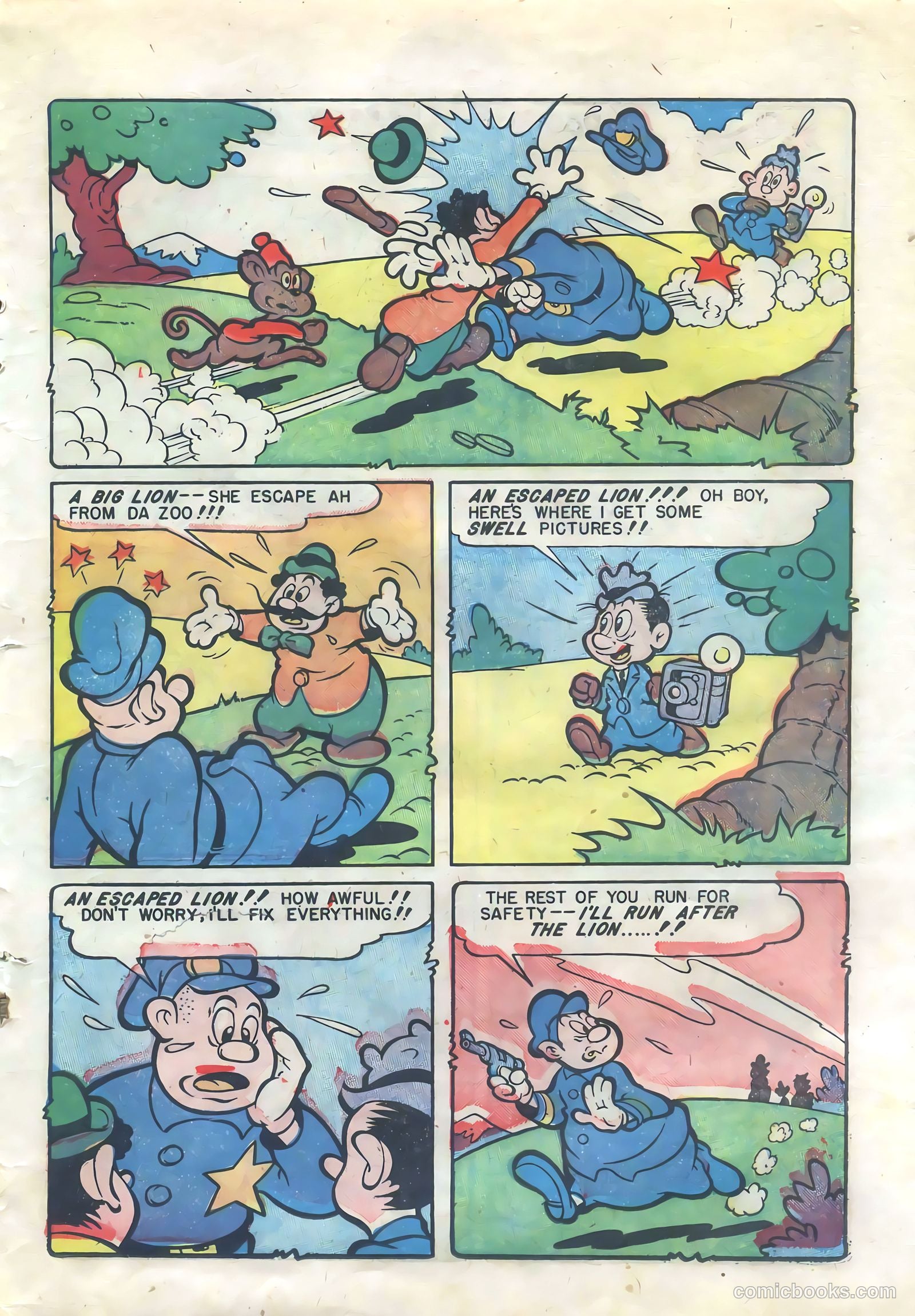 All Top Comics #5 (1947) — page 21 of 36
