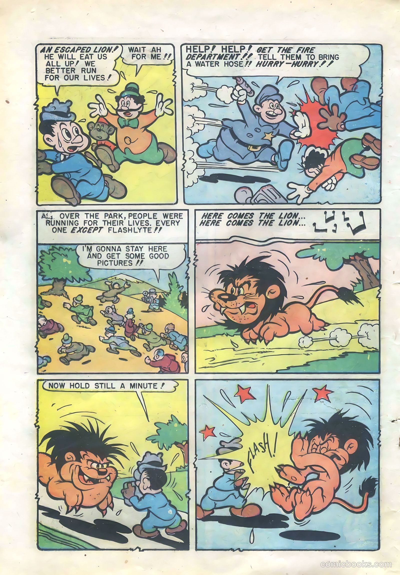 All Top Comics #5 (1947) — page 22 of 36
