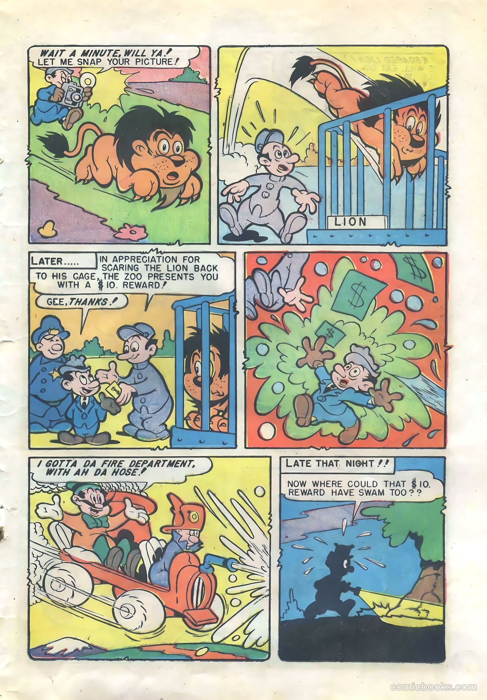 All Top Comics #5 (1947) — page 23 of 36