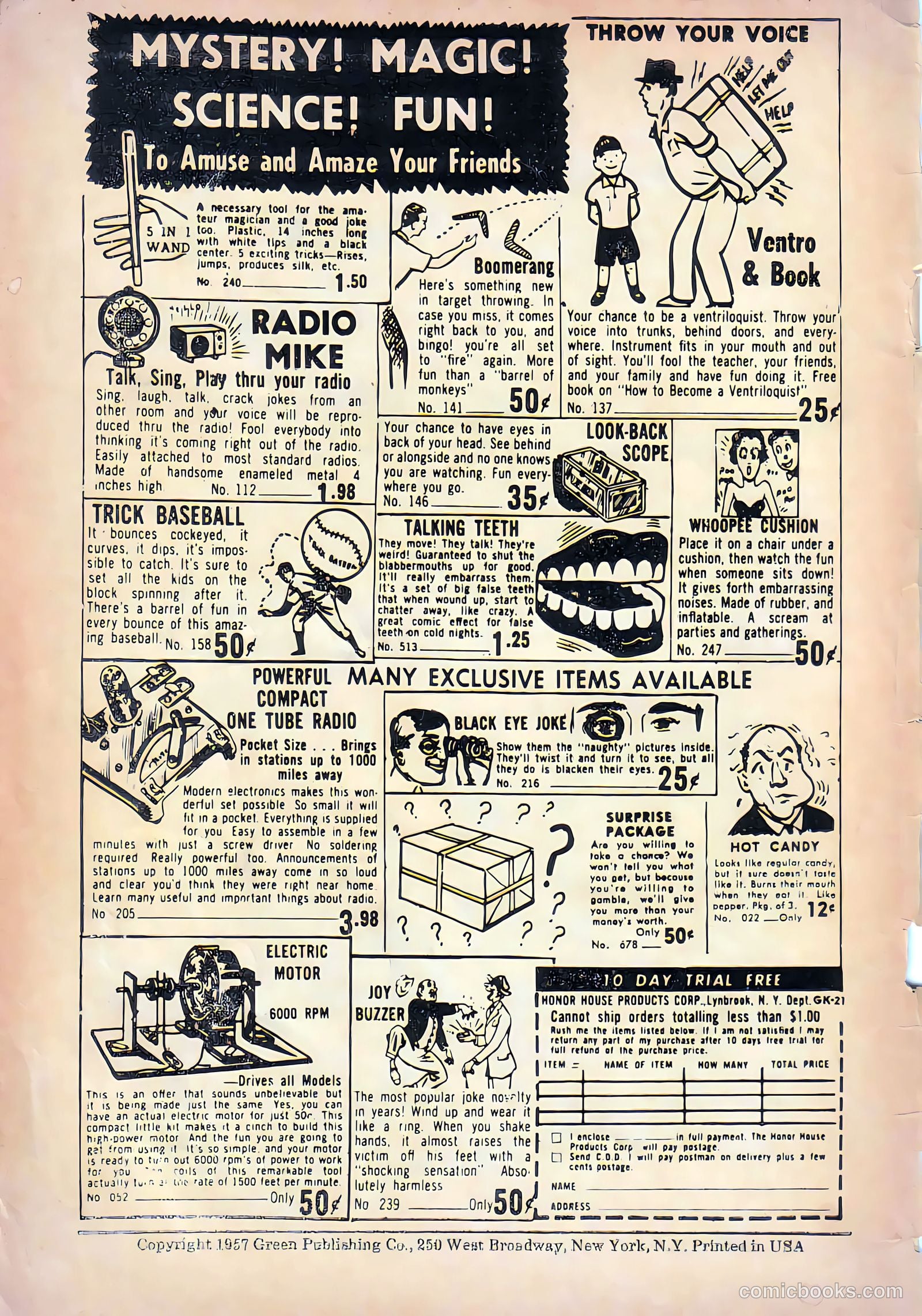 All Top Comics #6 (1957) — page 2 of 36