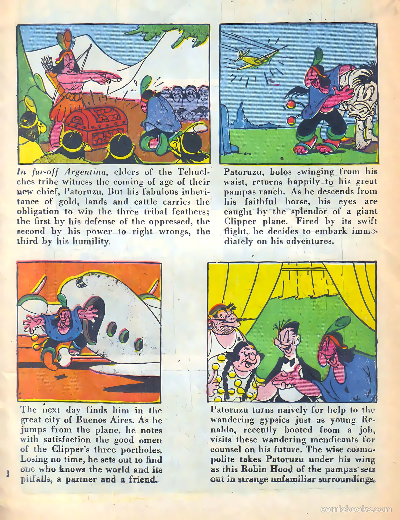 All Top Comics #6 (1957) — page 3 of 36