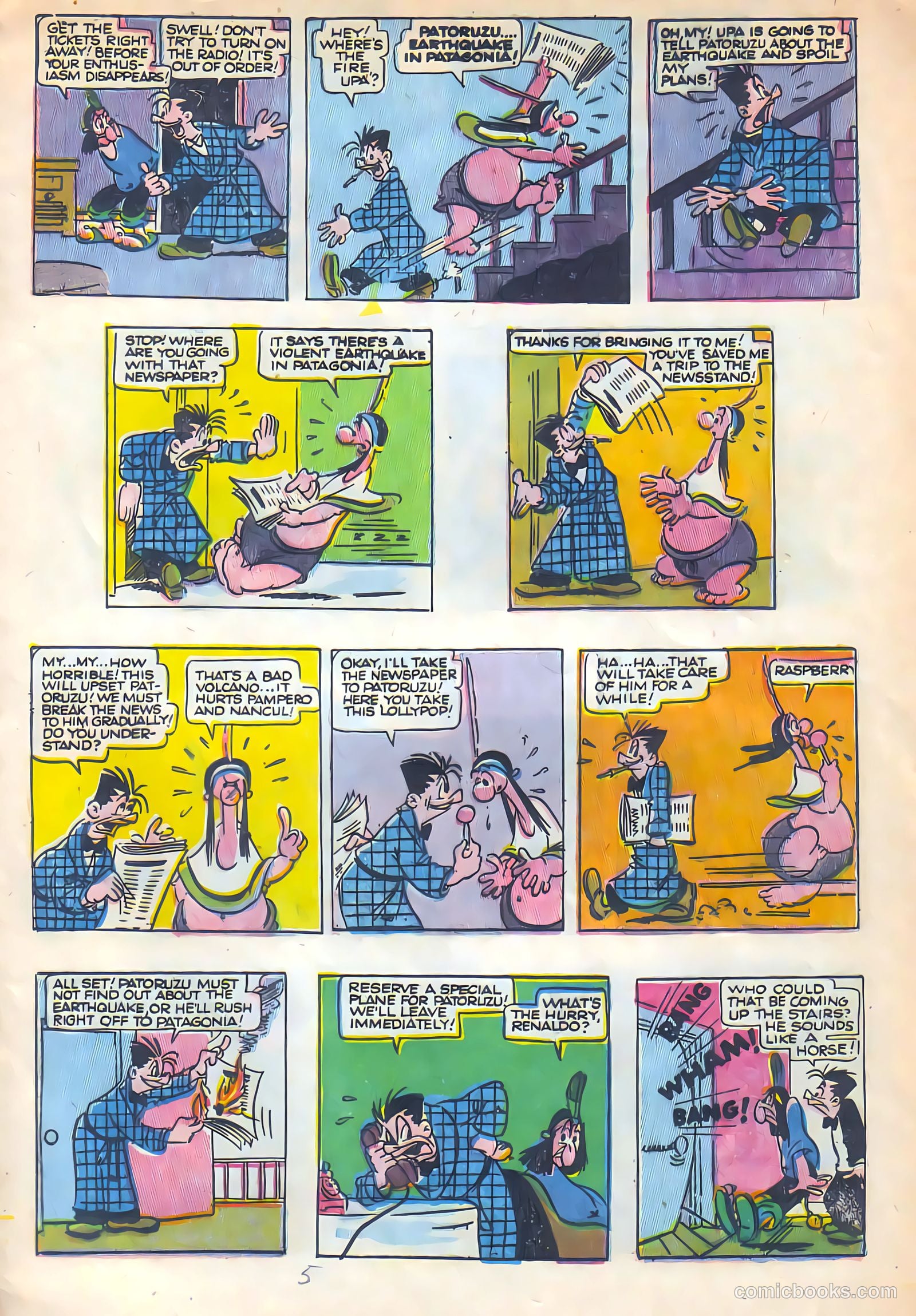 All Top Comics #6 (1957) — page 5 of 36