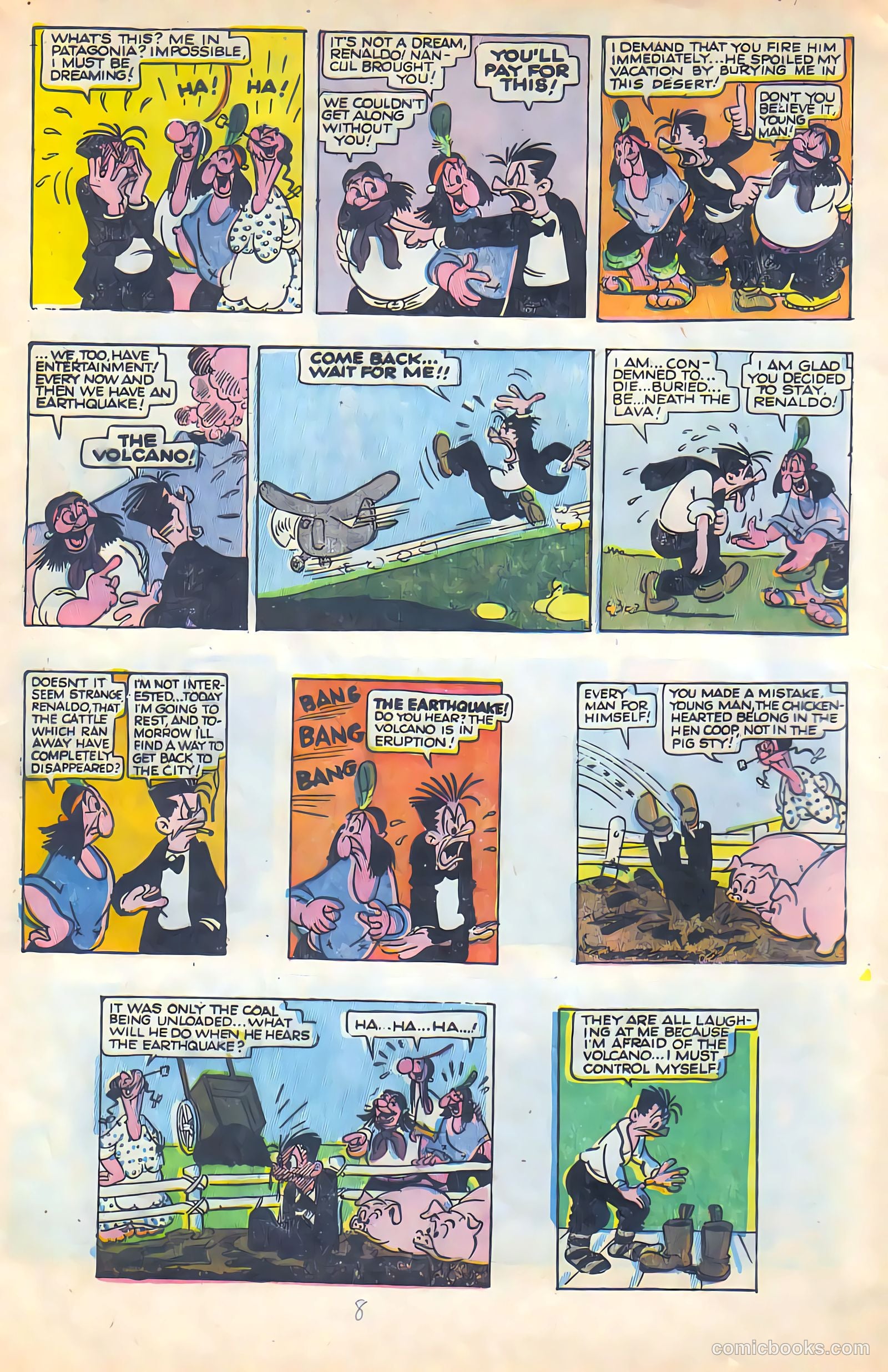 All Top Comics #6 (1957) — page 8 of 36
