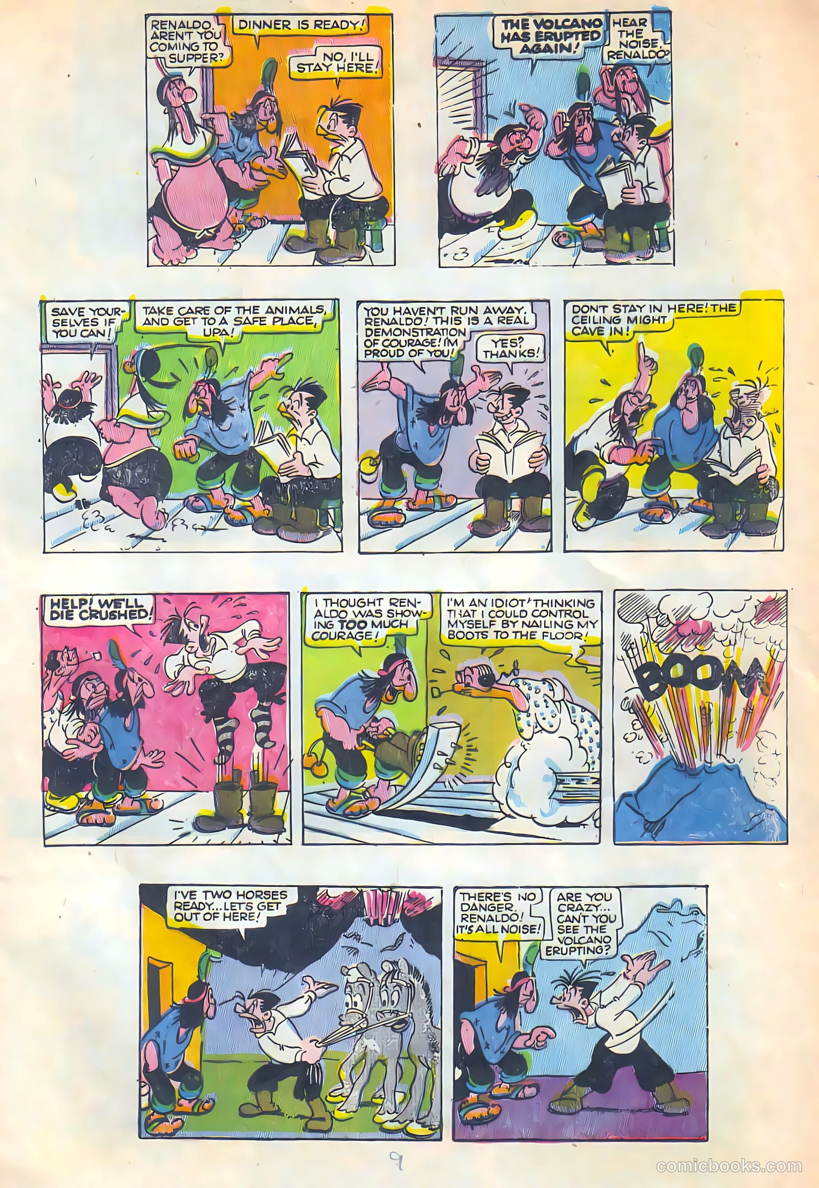 All Top Comics #6 (1957) — page 9 of 36
