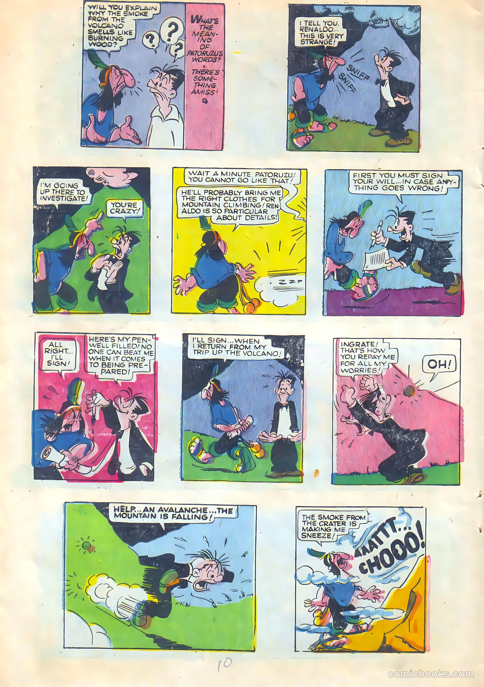 All Top Comics #6 (1957) — page 10 of 36