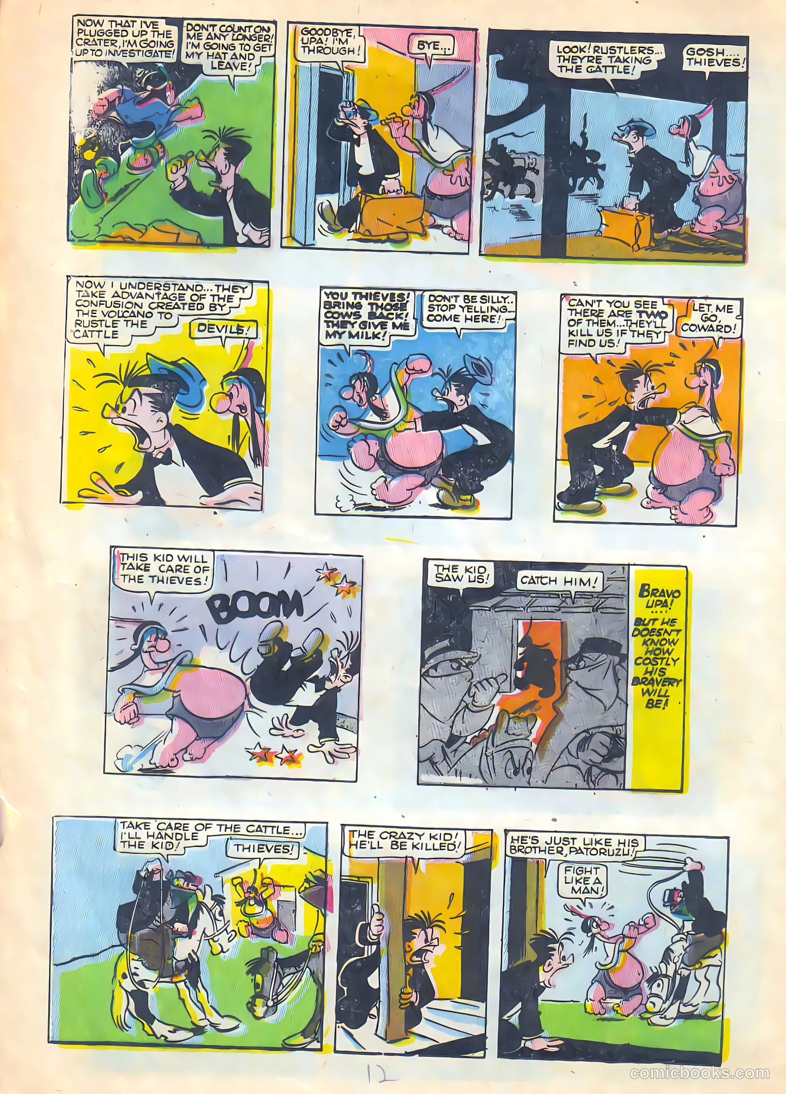 All Top Comics #6 (1957) — page 12 of 36