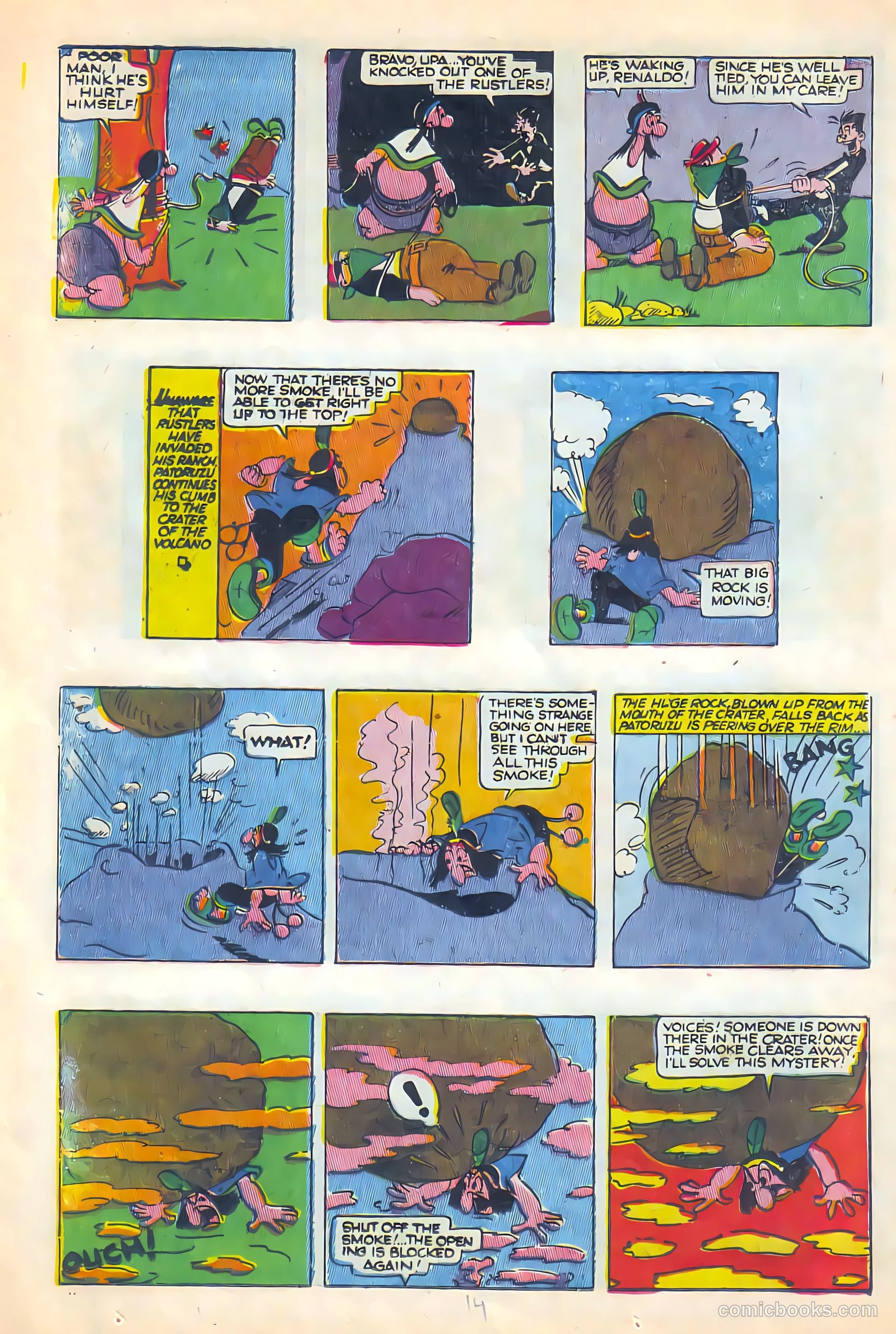 All Top Comics #6 (1957) — page 14 of 36