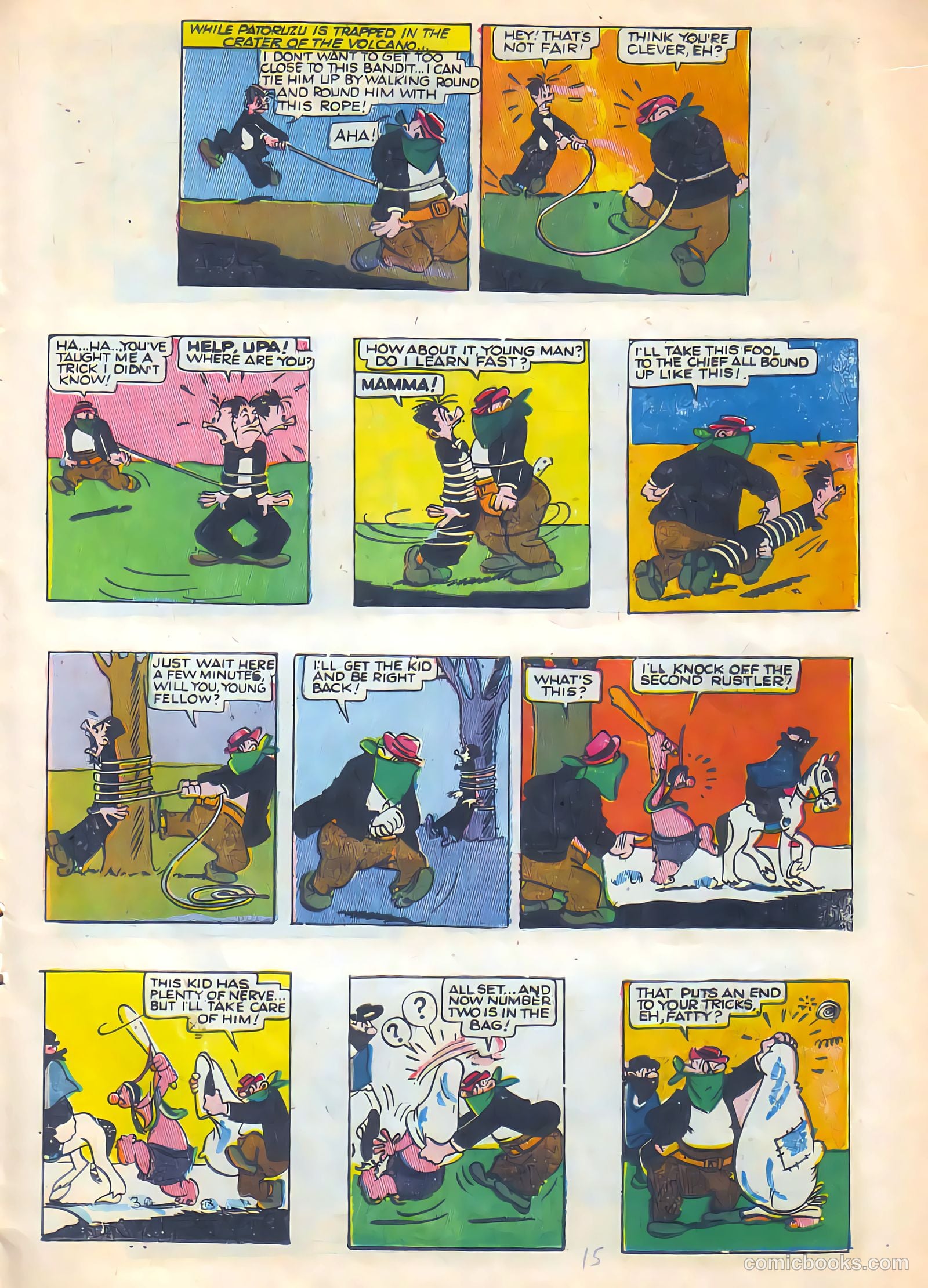 All Top Comics #6 (1957) — page 15 of 36
