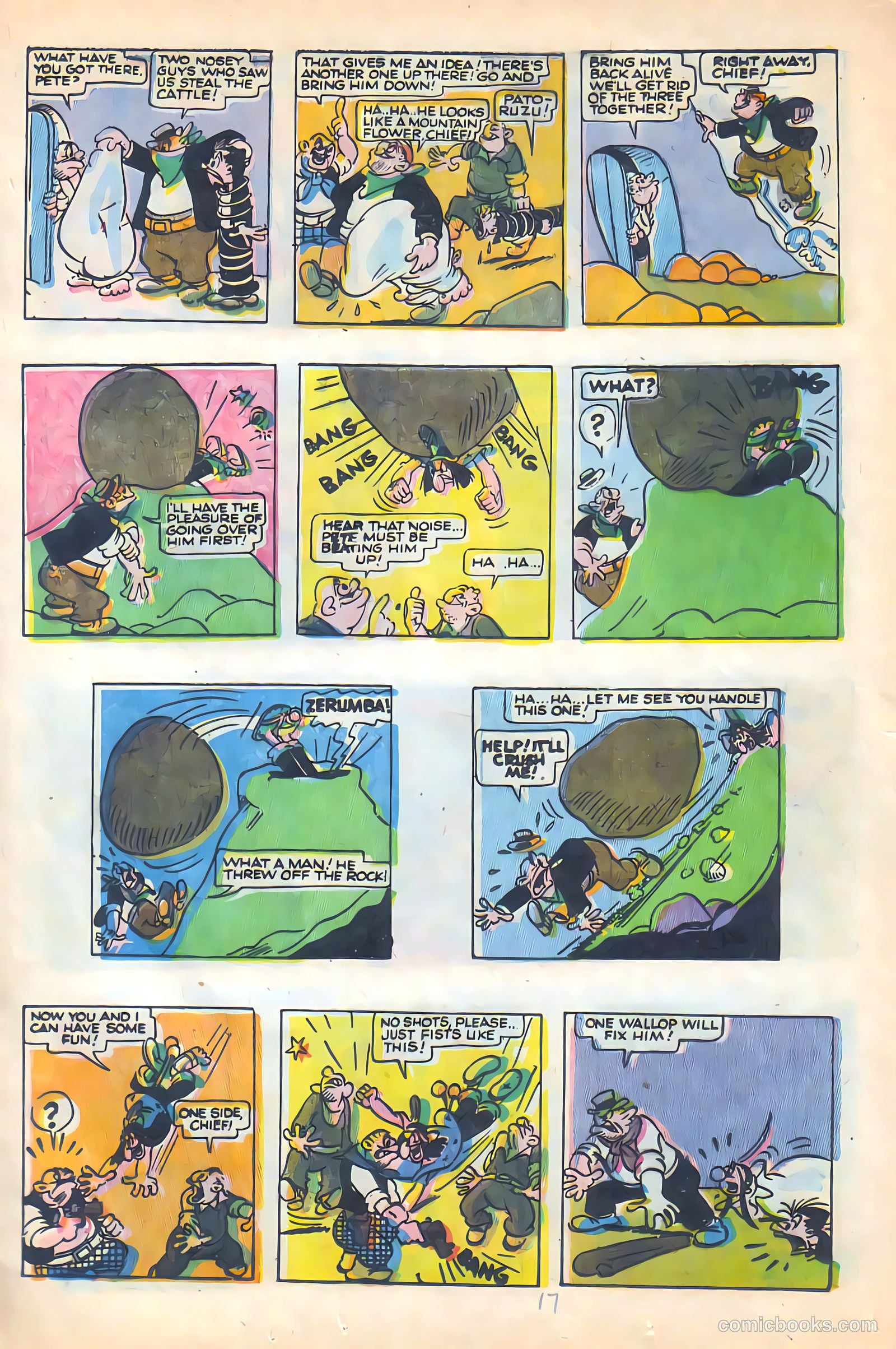 All Top Comics #6 (1957) — page 17 of 36