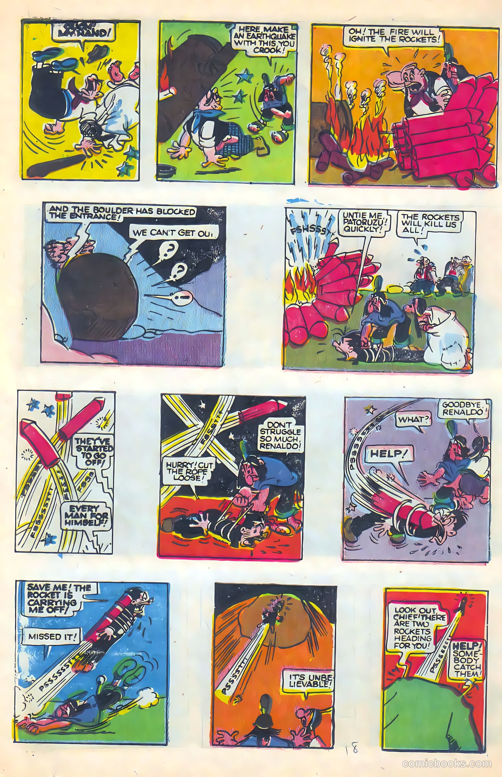 All Top Comics #6 (1957) — page 18 of 36