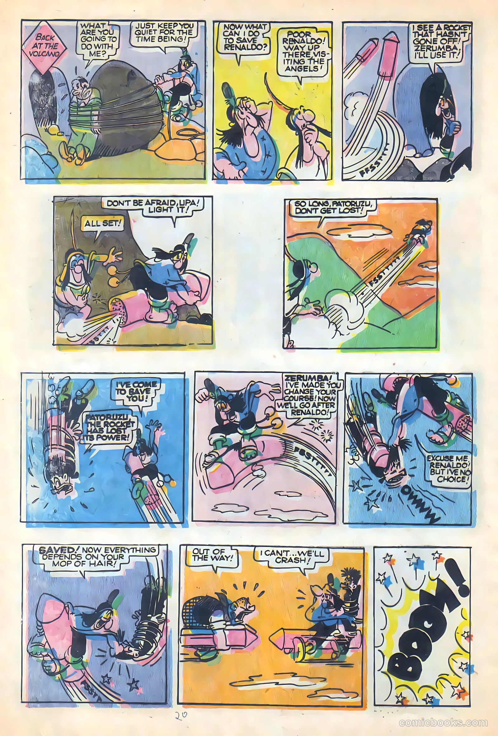 All Top Comics #6 (1957) — page 20 of 36