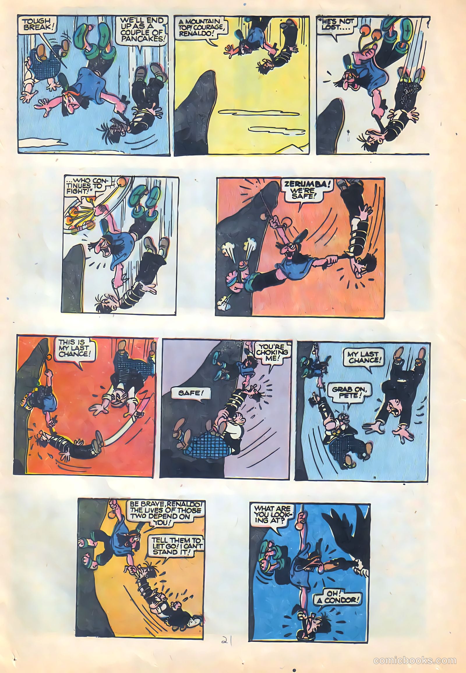 All Top Comics #6 (1957) — page 21 of 36