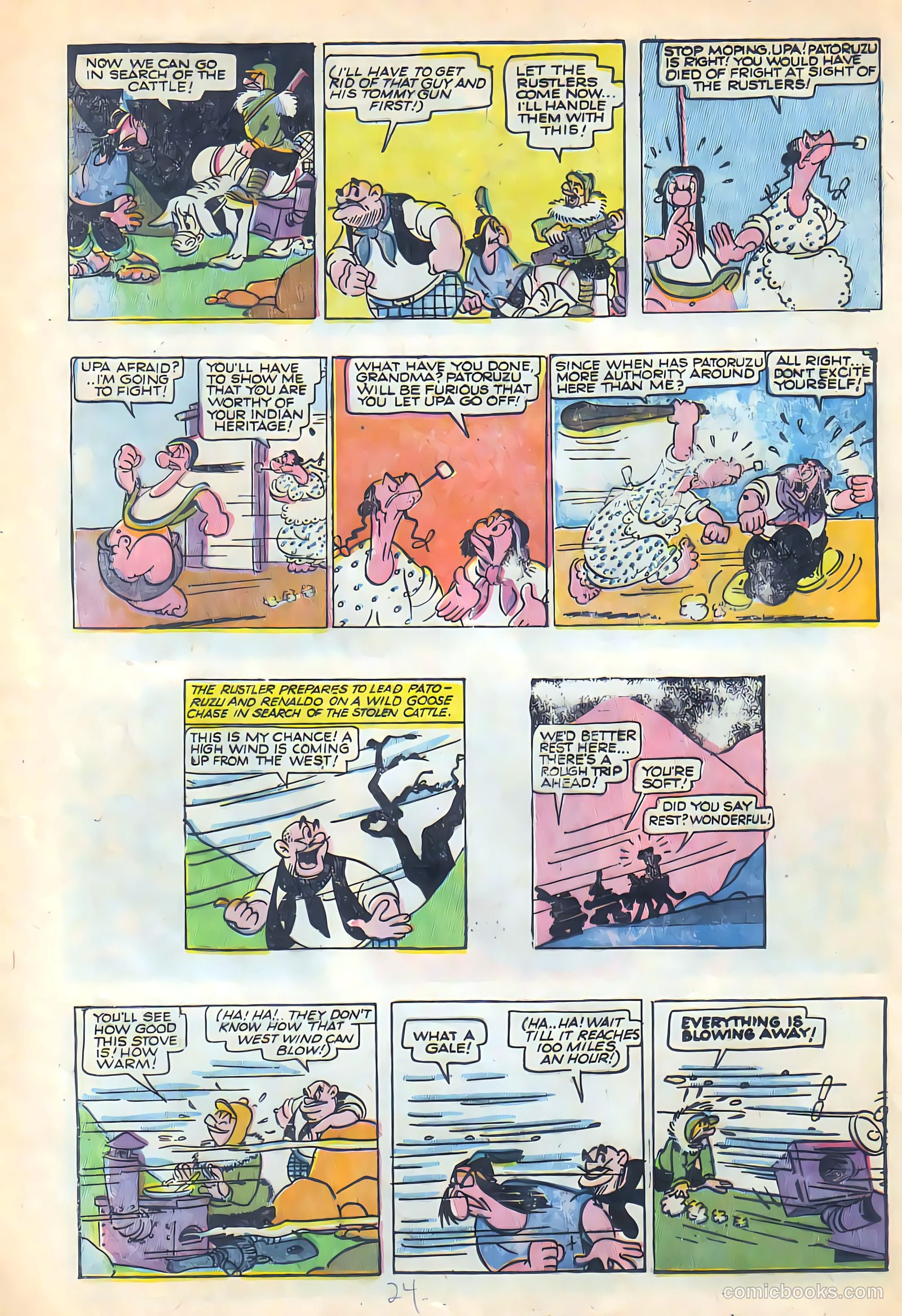 All Top Comics #6 (1957) — page 24 of 36