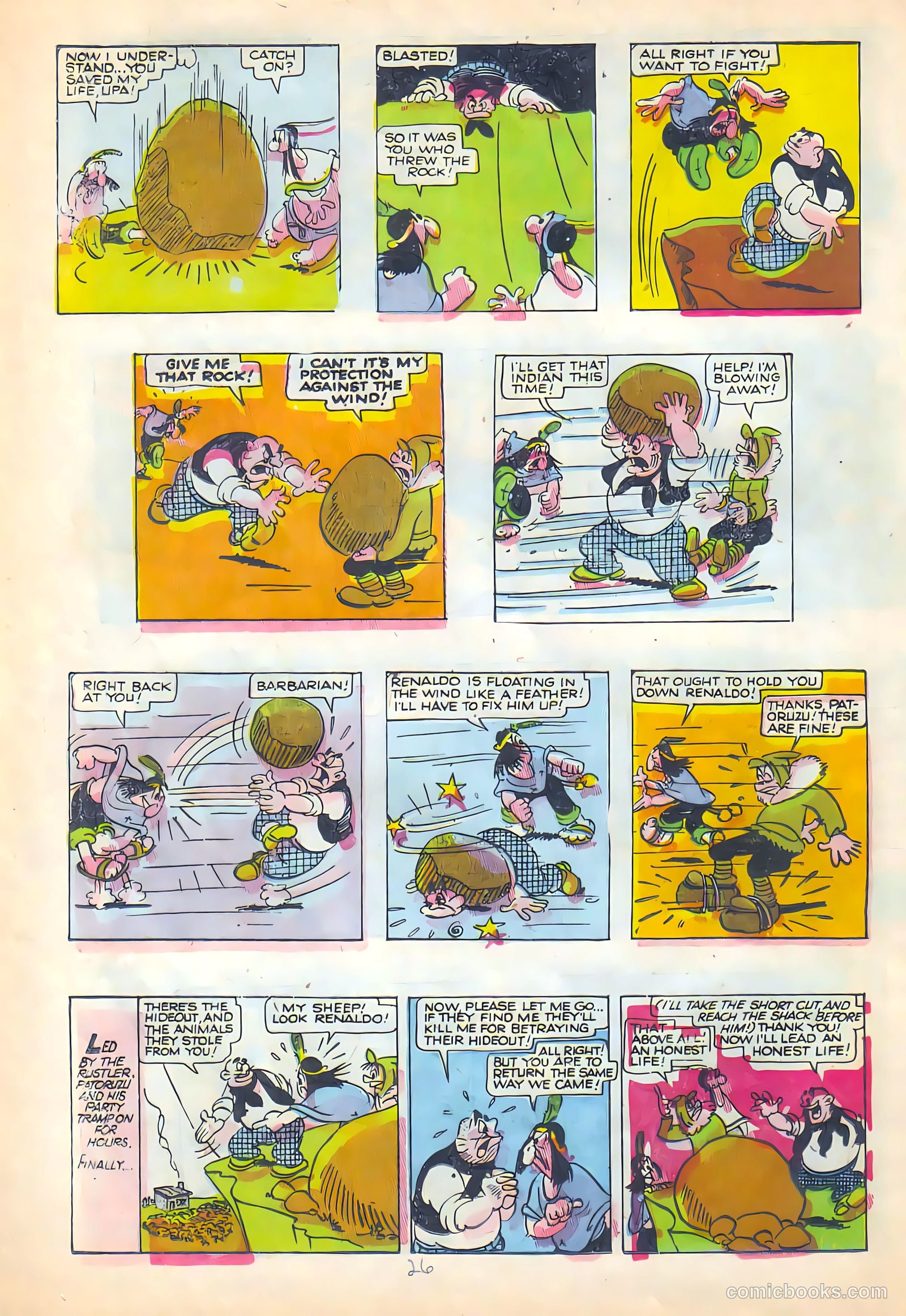 All Top Comics #6 (1957) — page 26 of 36