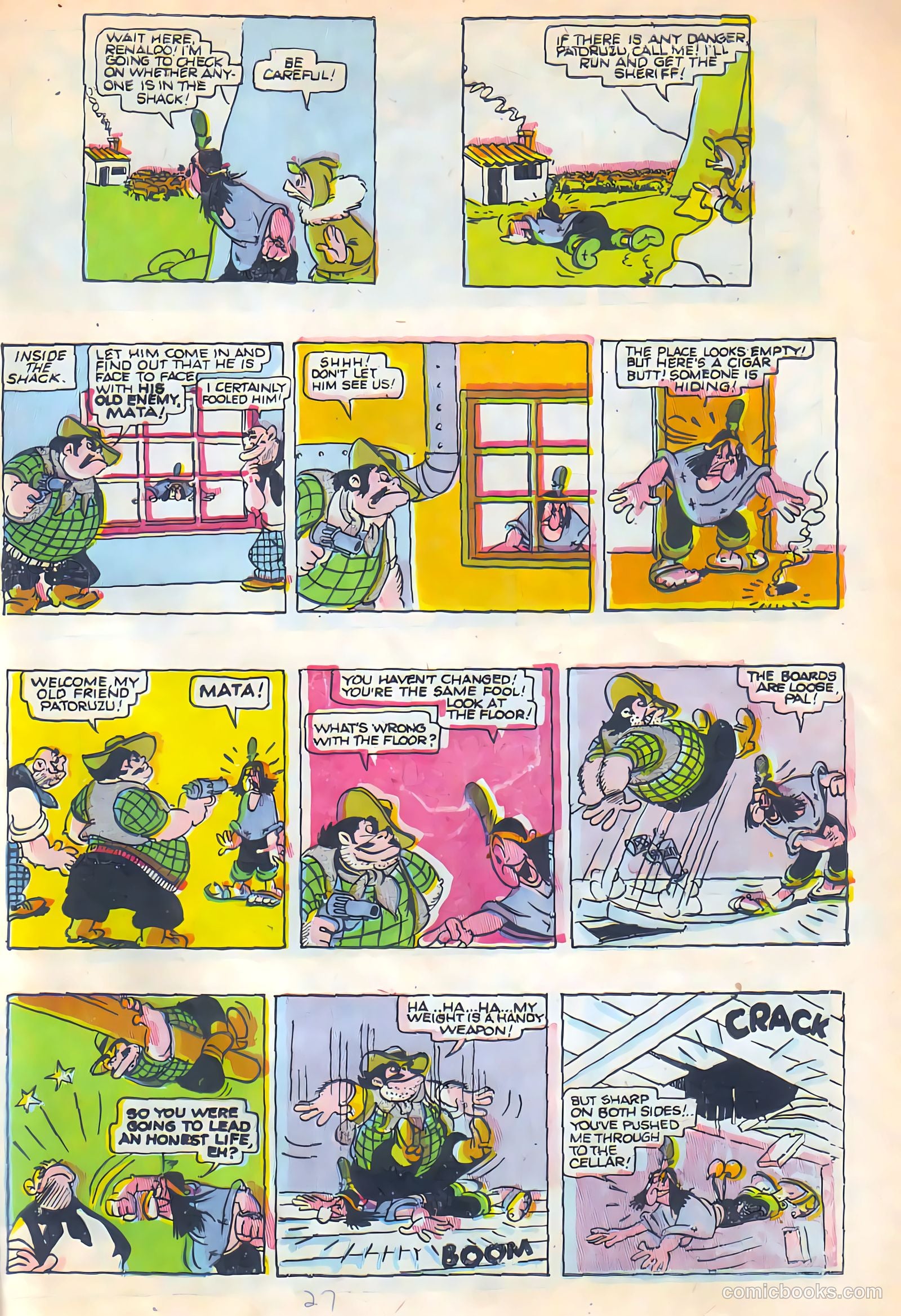 All Top Comics #6 (1957) — page 27 of 36