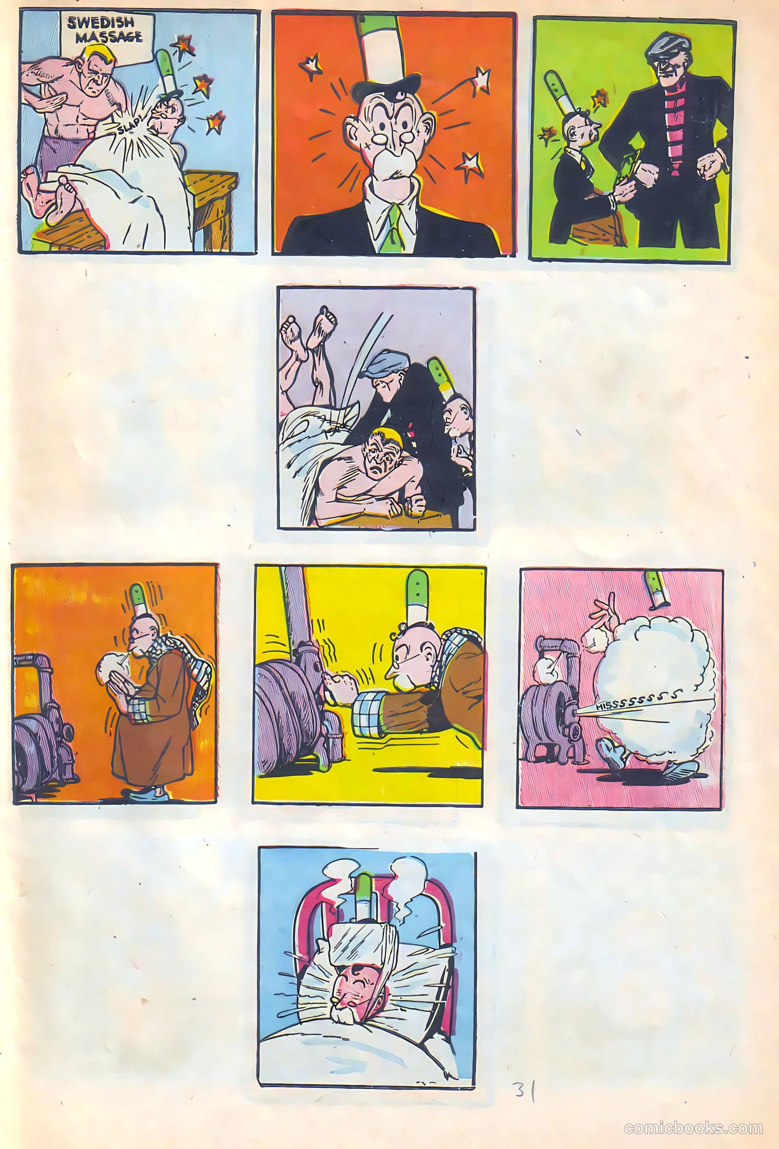 All Top Comics #6 (1957) — page 31 of 36