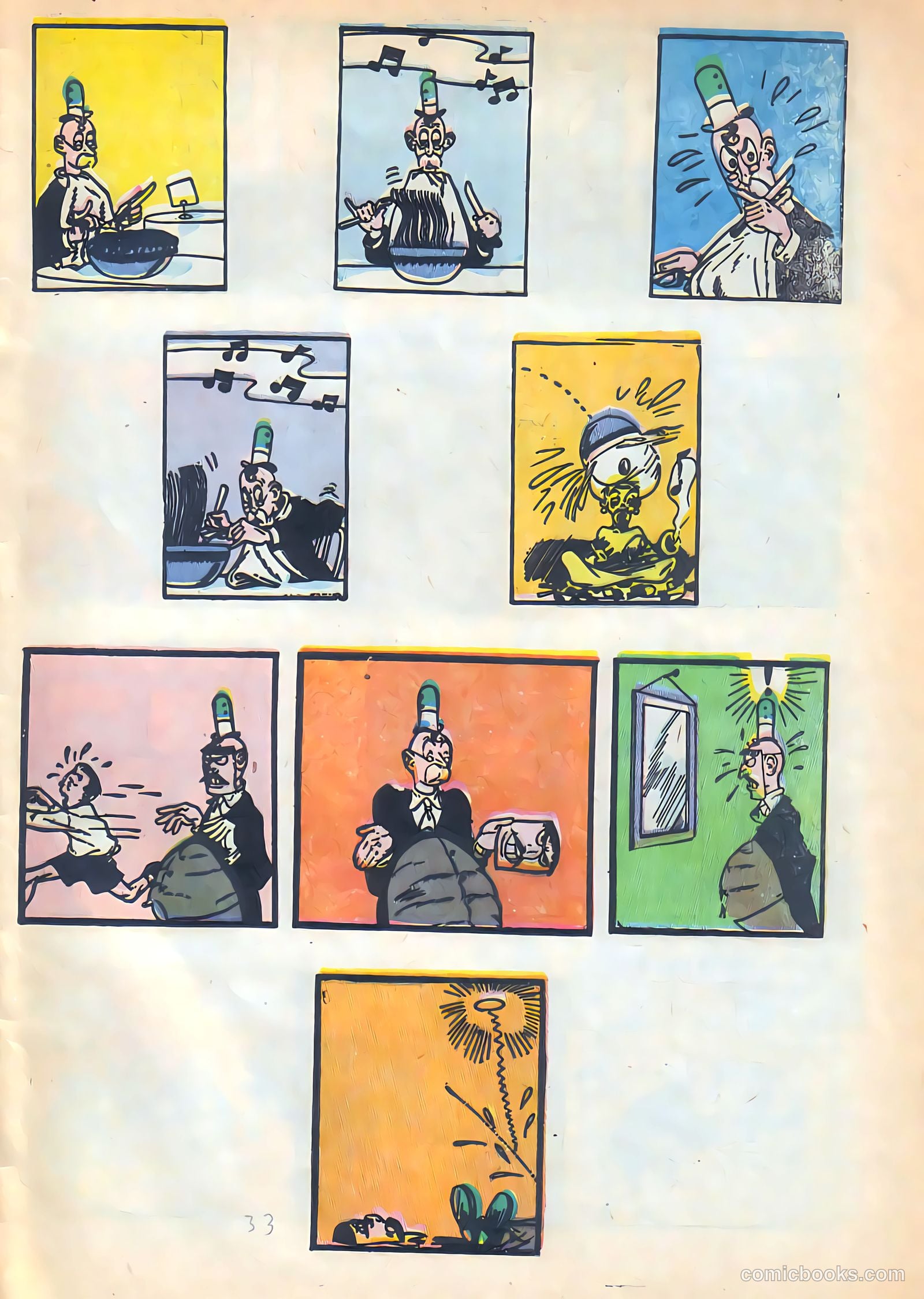 All Top Comics #6 (1957) — page 33 of 36