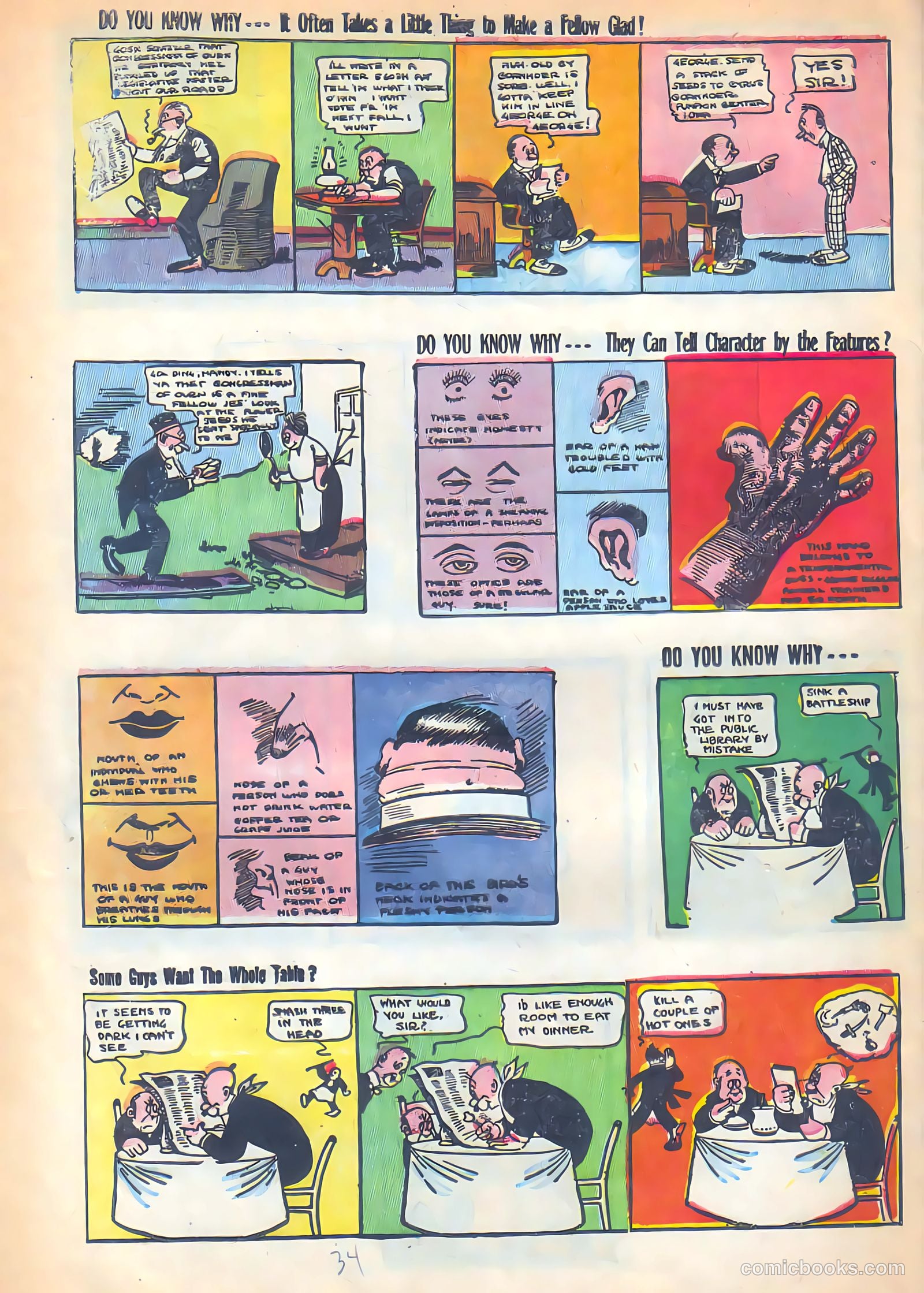 All Top Comics #6 (1957) — page 34 of 36