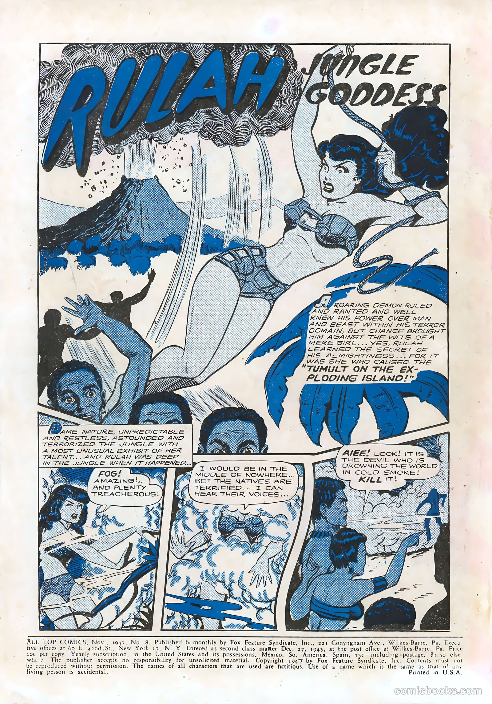 All Top Comics #8 (1947) — page 2 of 36