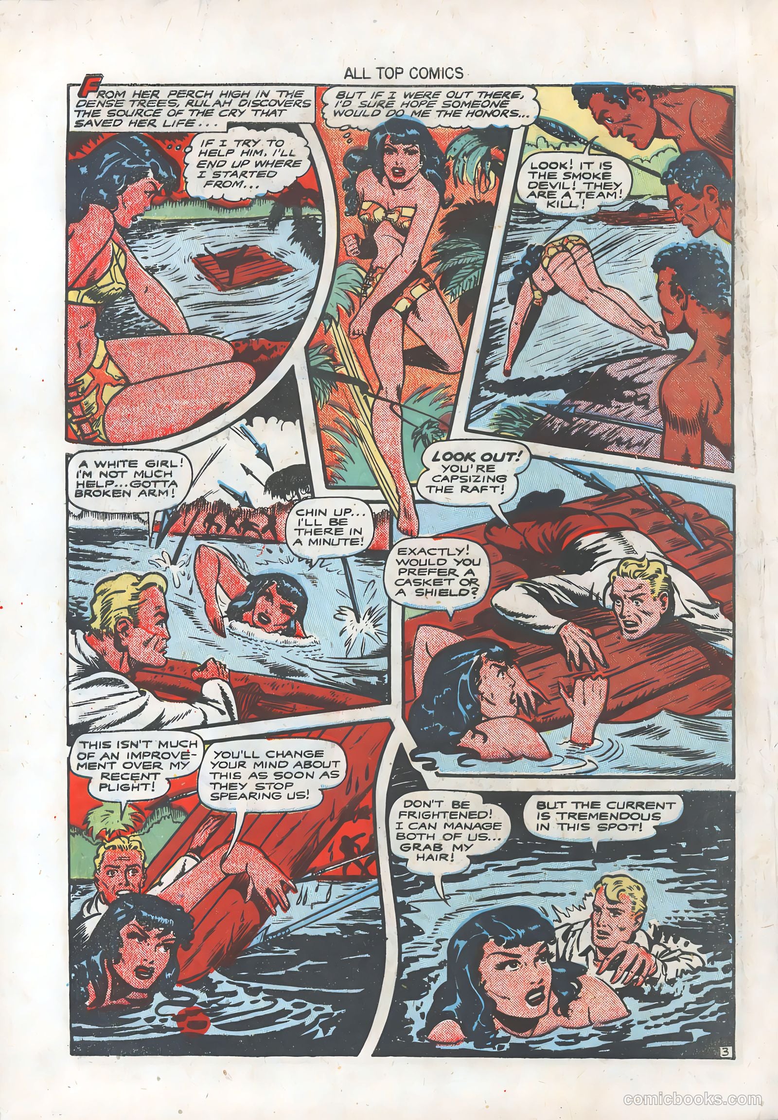 All Top Comics #8 (1947) — page 4 of 36