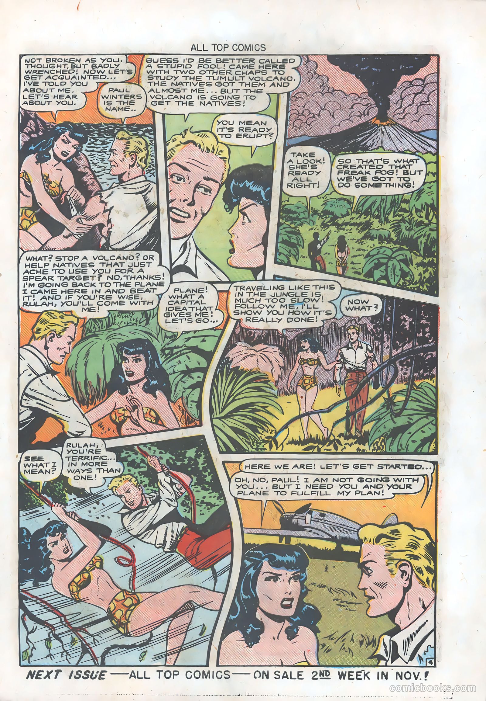 All Top Comics #8 (1947) — page 5 of 36