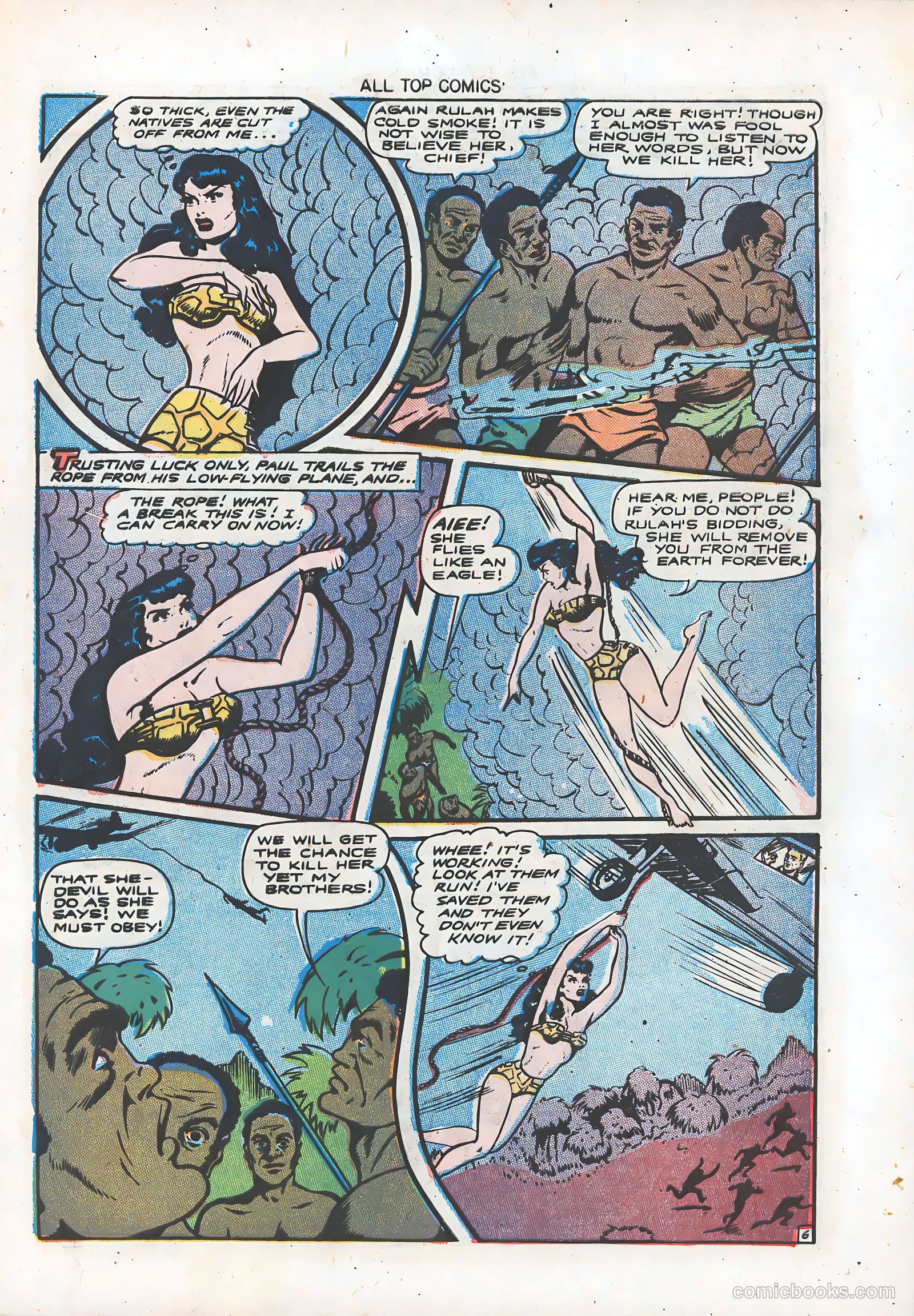 All Top Comics #8 (1947) — page 7 of 36