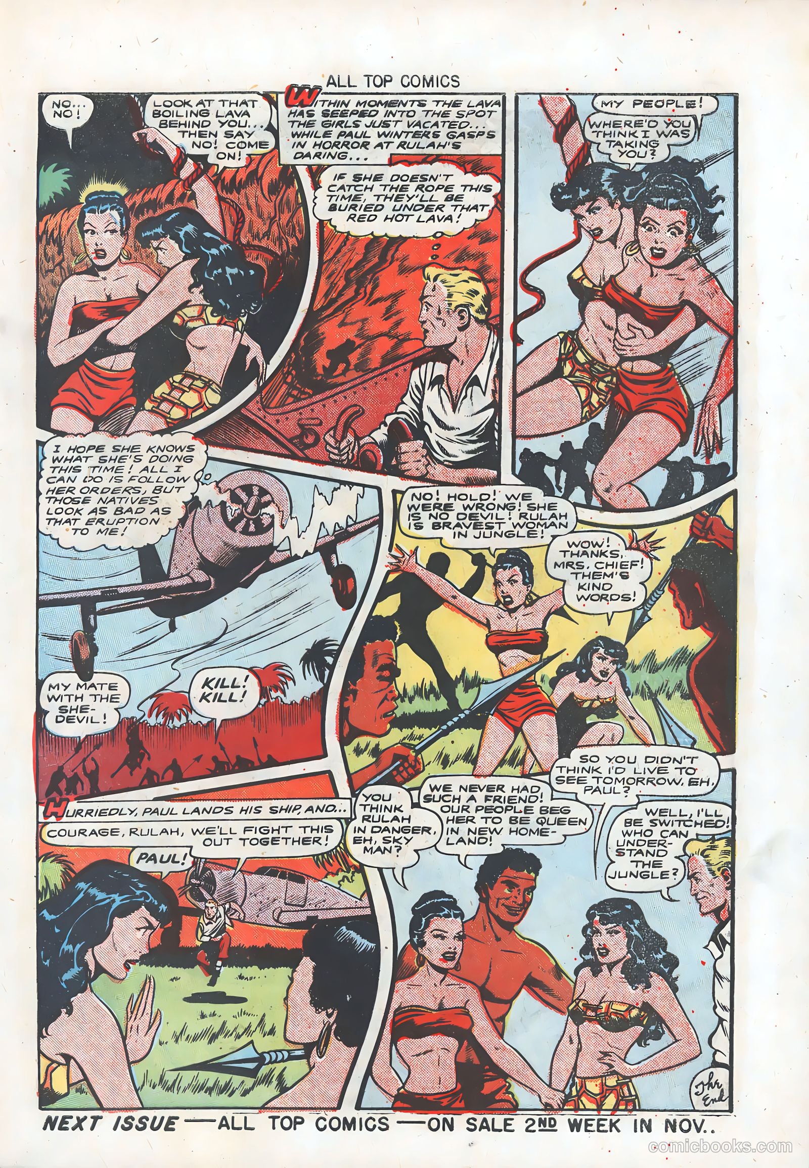 All Top Comics #8 (1947) — page 9 of 36