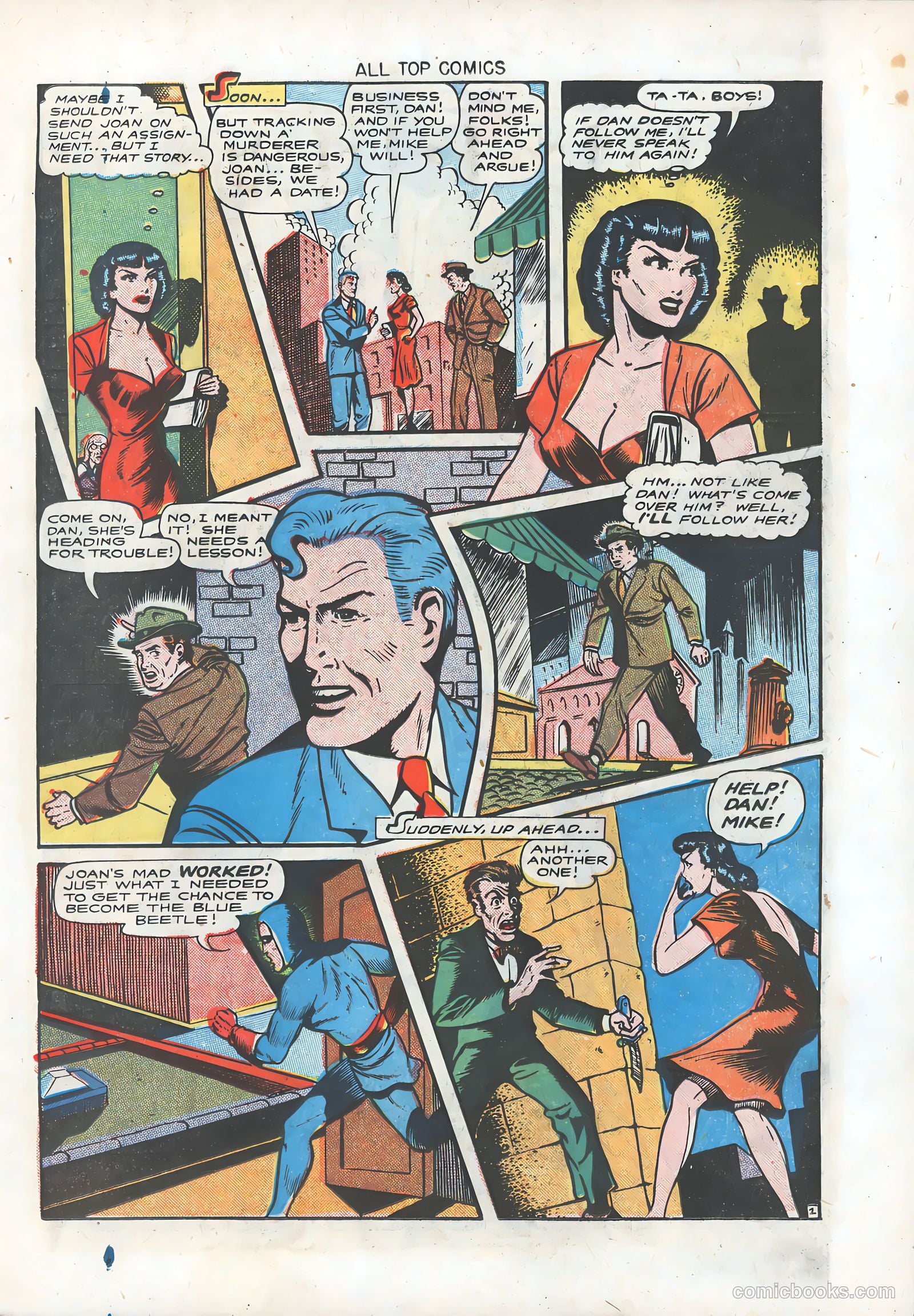 All Top Comics #8 (1947) — page 11 of 36