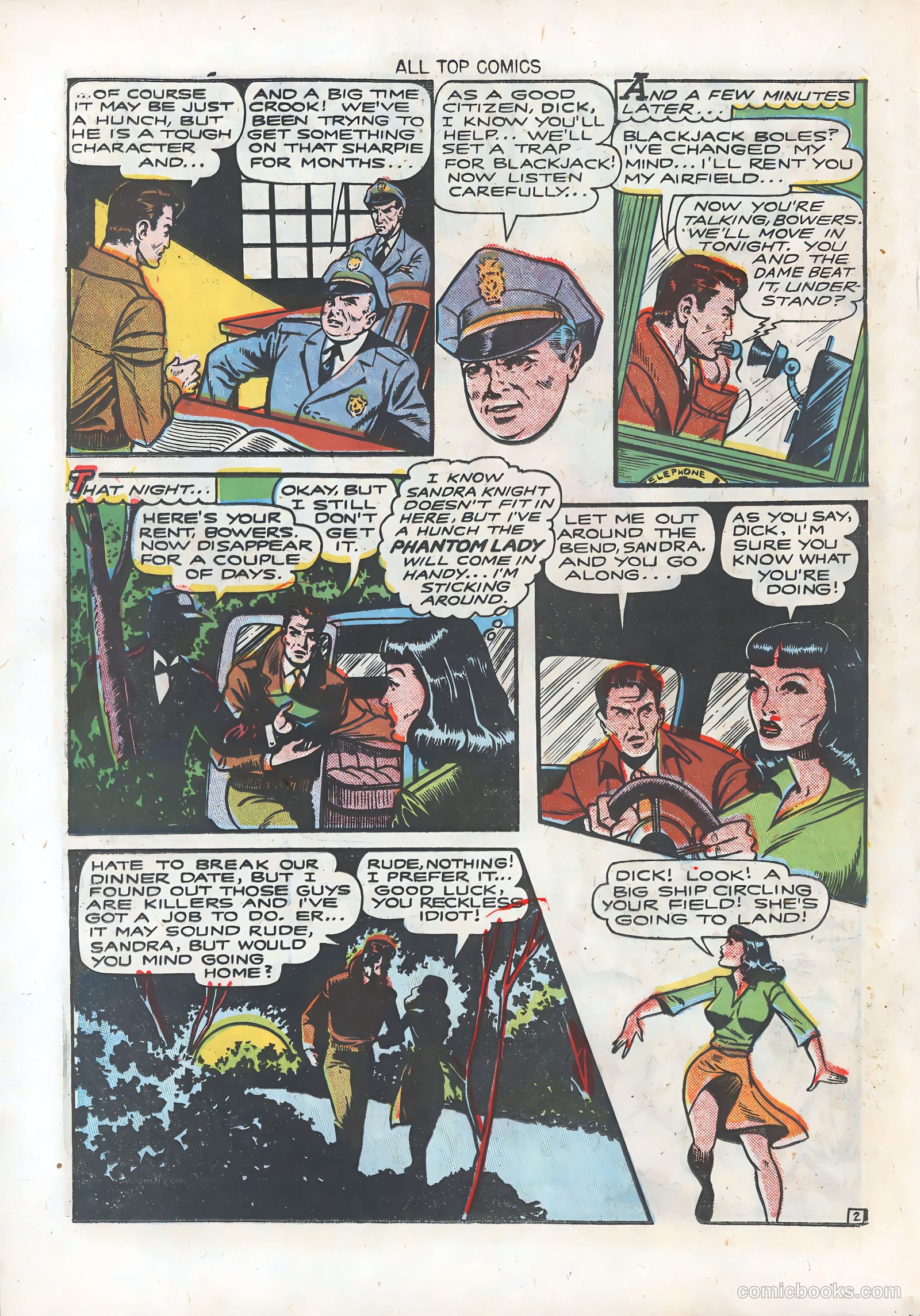 All Top Comics #8 (1947) — page 20 of 36