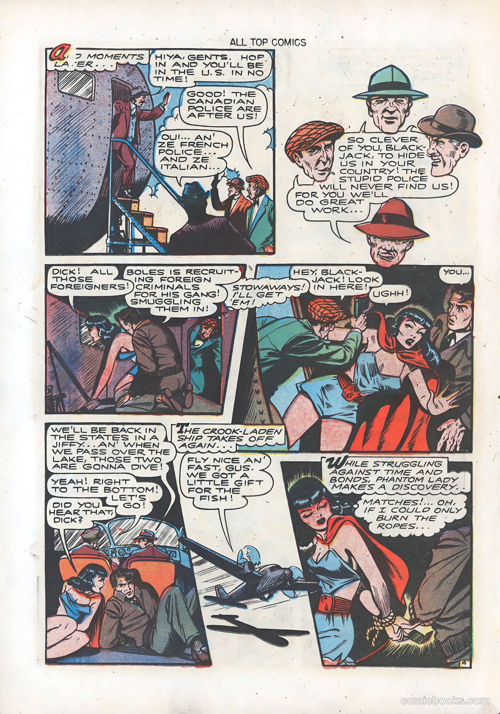 All Top Comics #8 (1947) — page 22 of 36