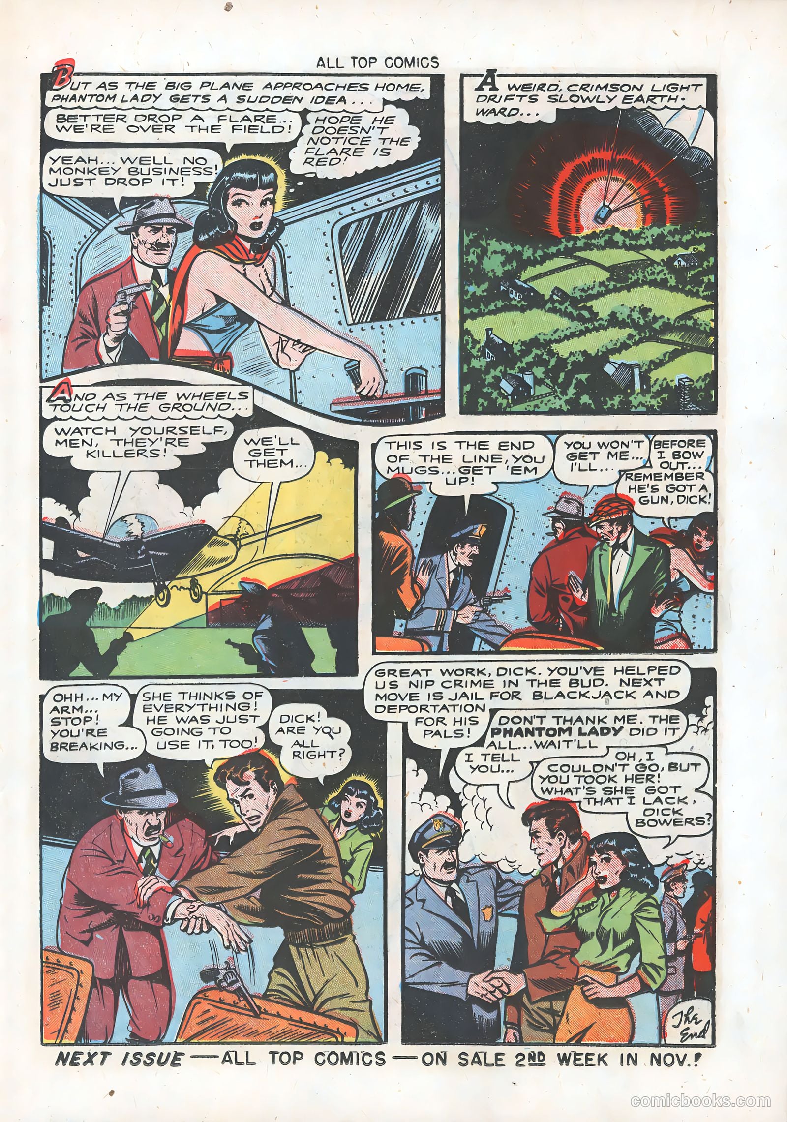 All Top Comics #8 (1947) — page 25 of 36