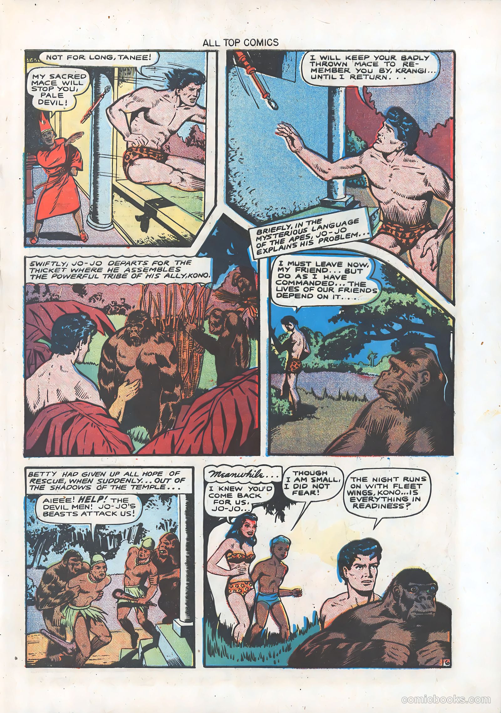 All Top Comics #8 (1947) — page 31 of 36