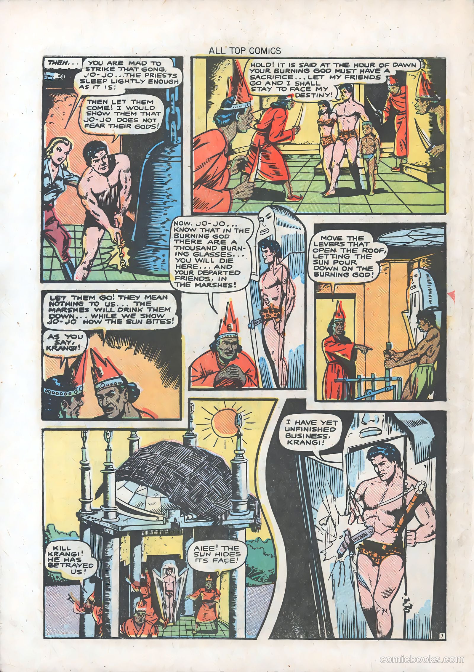 All Top Comics #8 (1947) — page 32 of 36