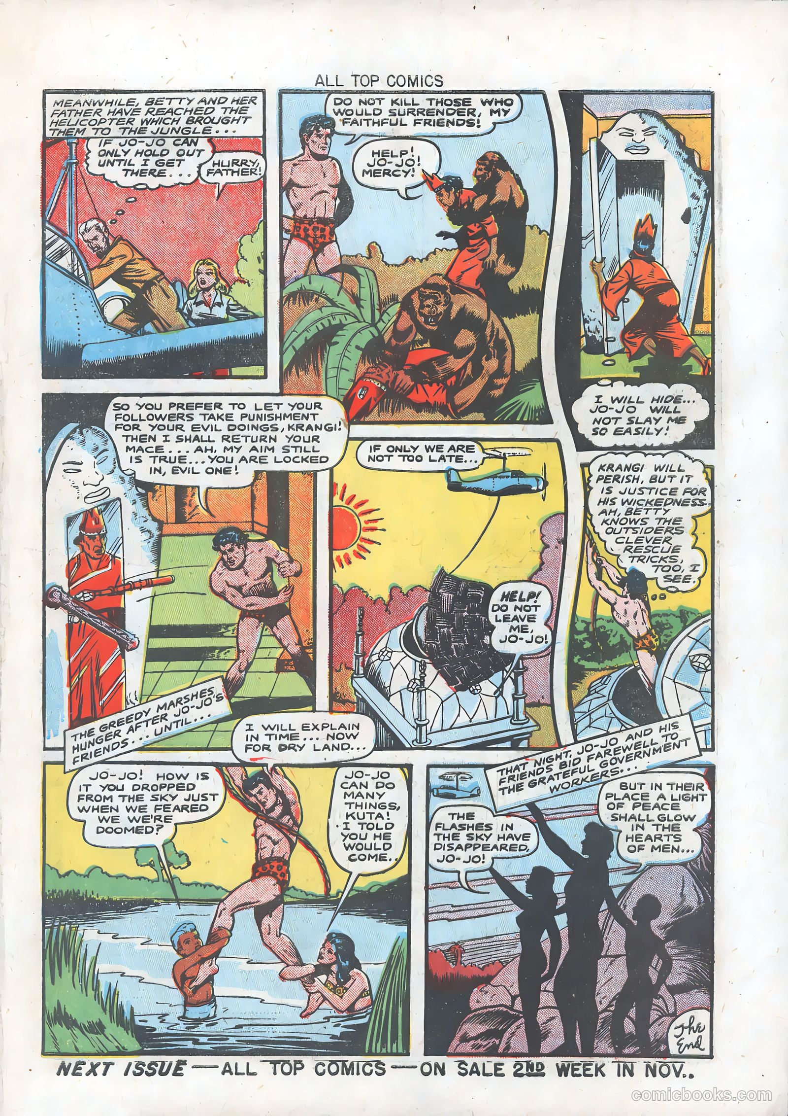 All Top Comics #8 (1947) — page 33 of 36