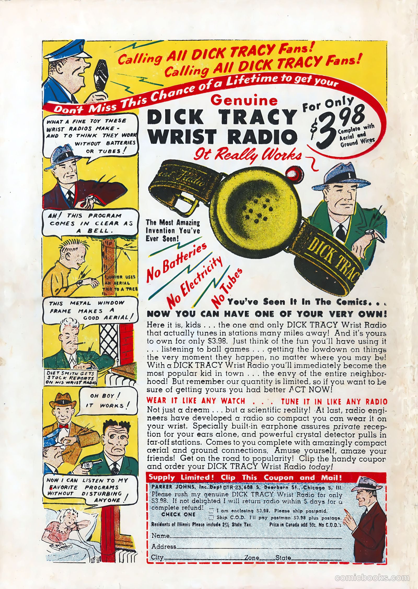 All Top Comics #8 (1947) — page 36 of 36