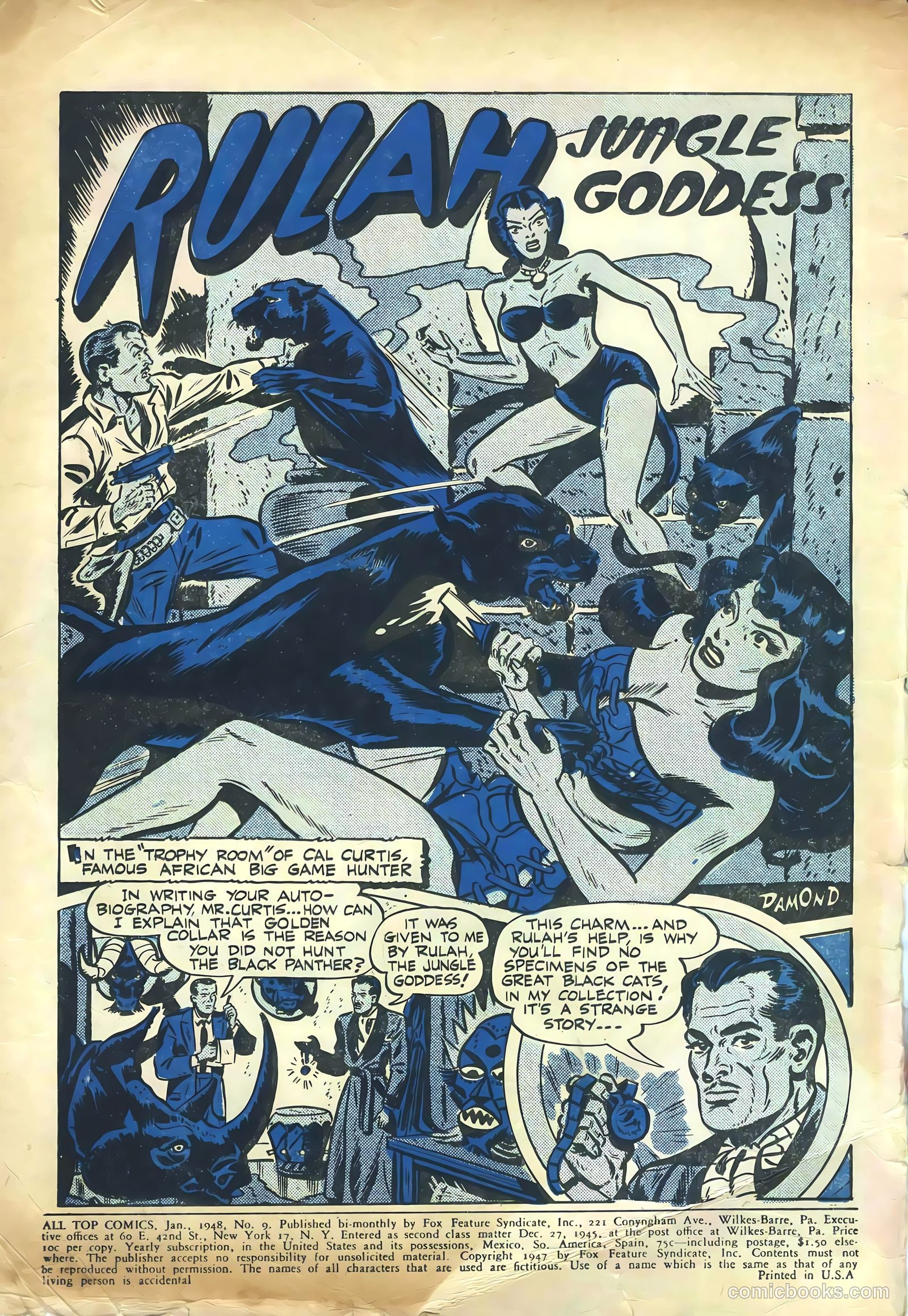 All Top Comics #9 (1948) — page 2 of 36