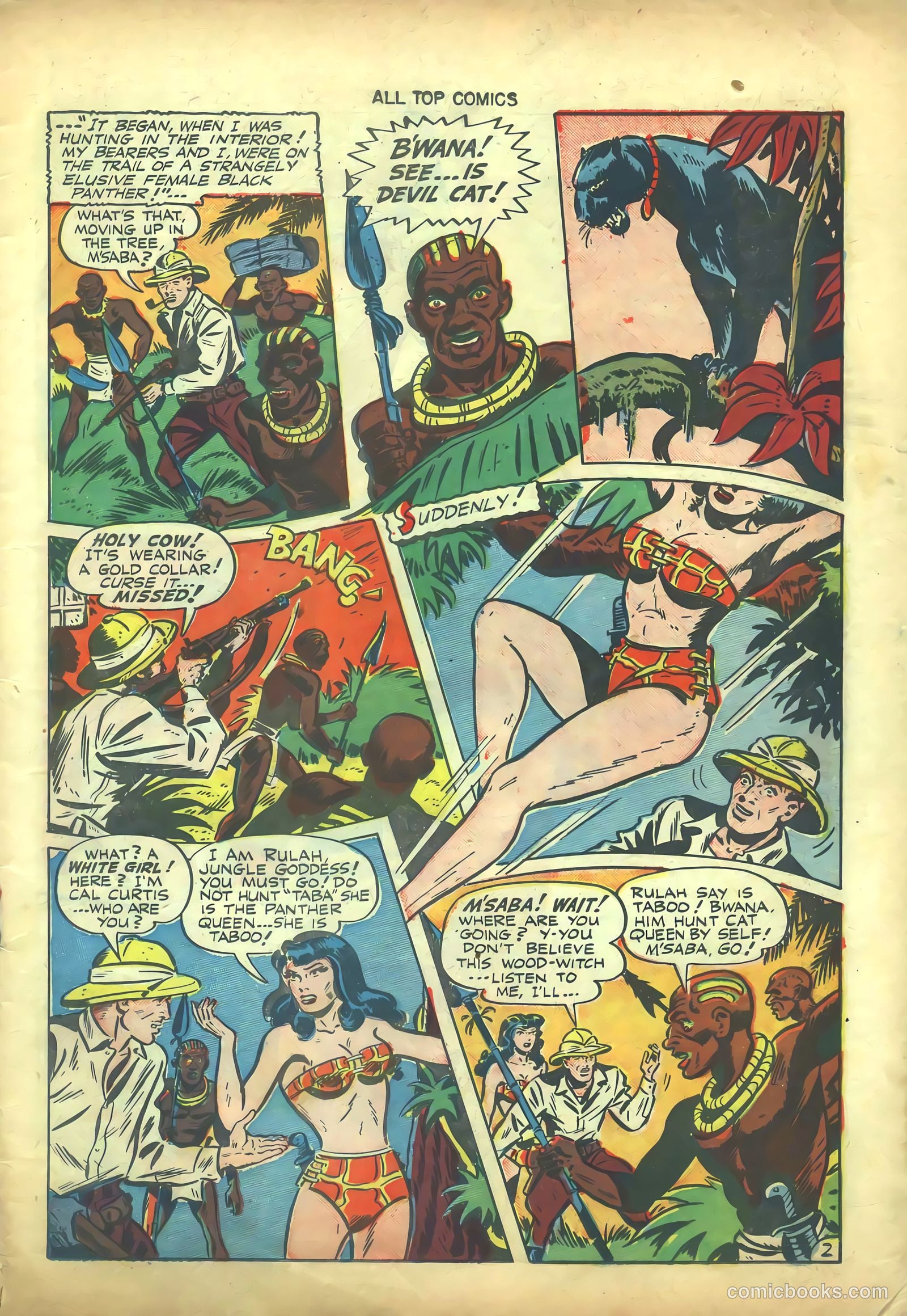 All Top Comics #9 (1948) — page 3 of 36