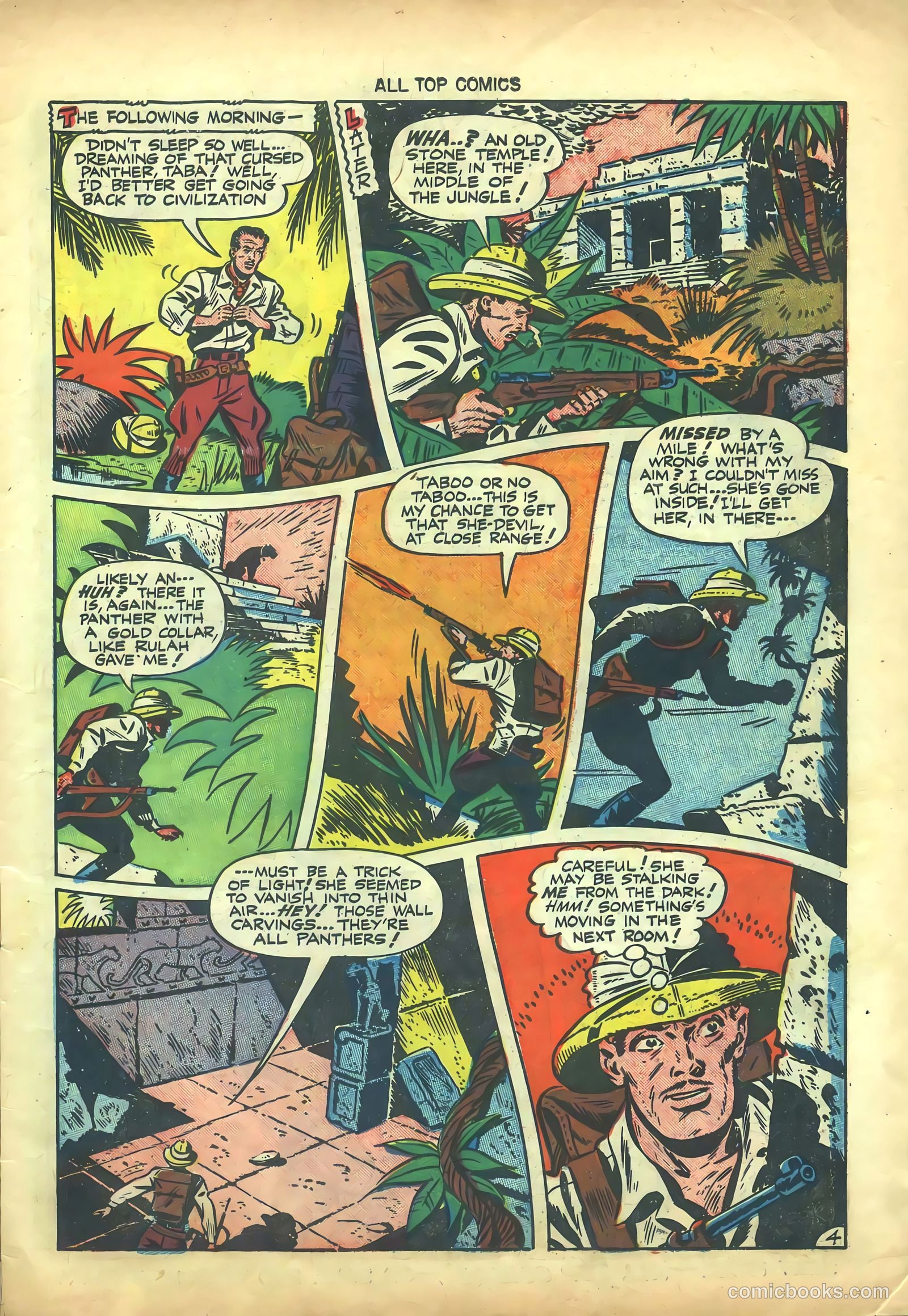 All Top Comics #9 (1948) — page 5 of 36