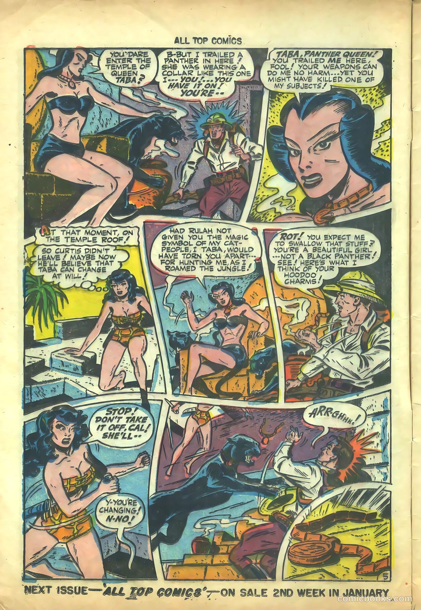 All Top Comics #9 (1948) — page 6 of 36