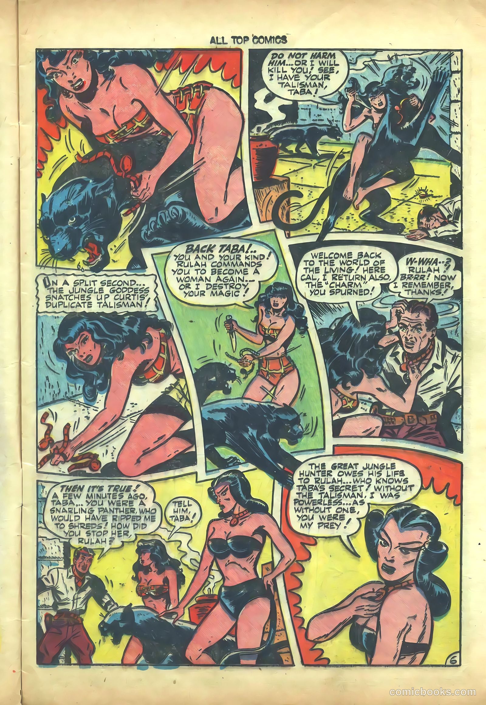All Top Comics #9 (1948) — page 7 of 36